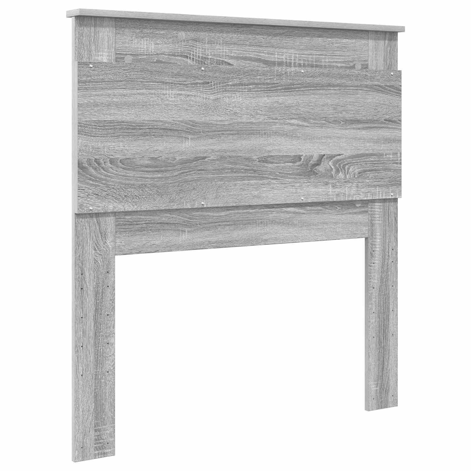 Tête de lit Gris Sonoma 80 cm Bois d'ingénierie - XIOS