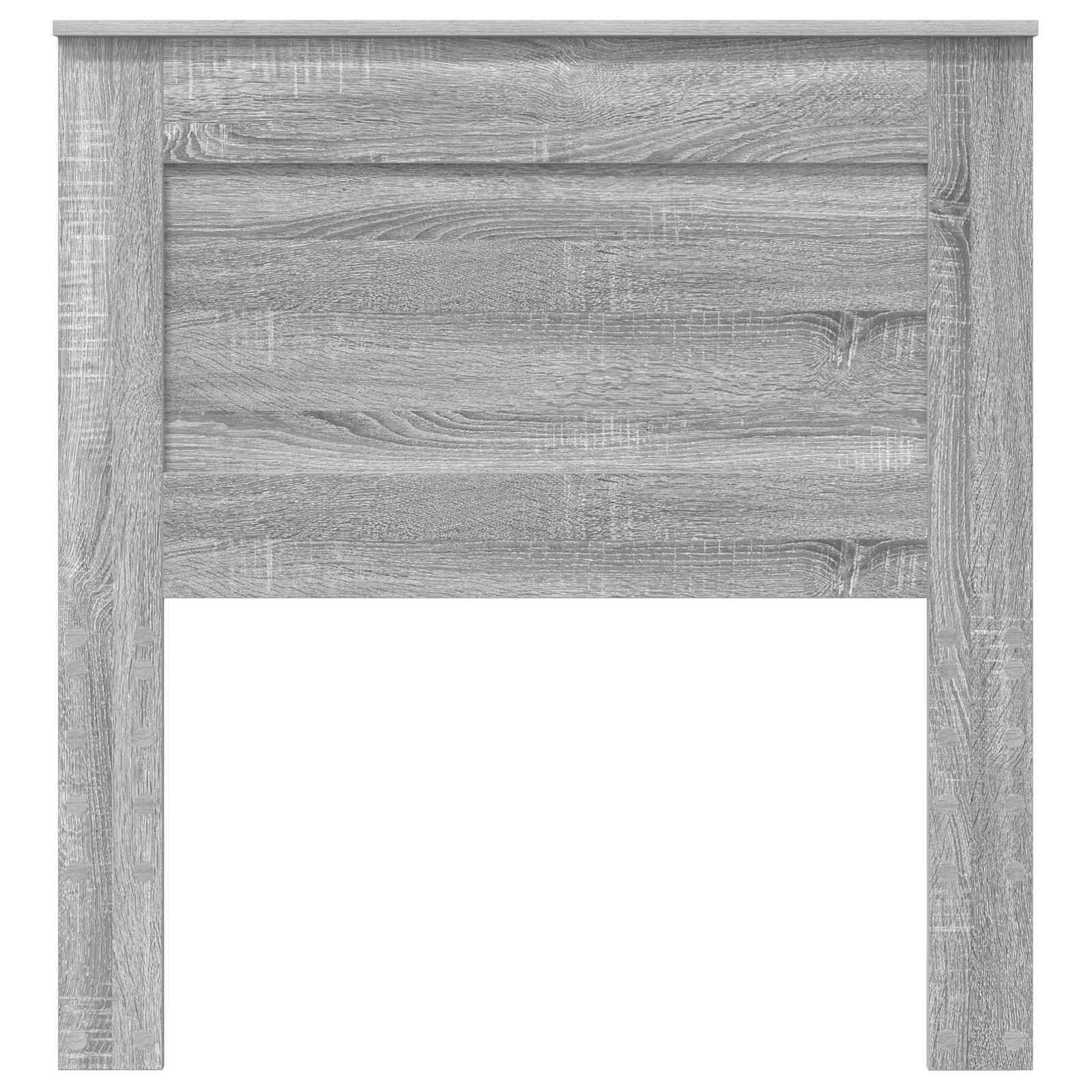 Tête de lit Gris Sonoma 80 cm Bois d'ingénierie - XIOS