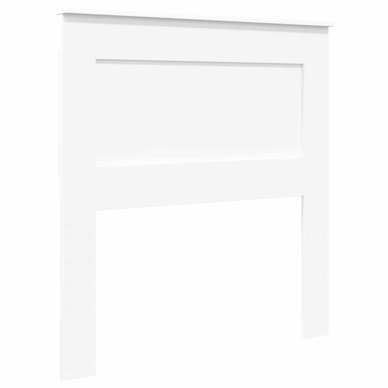Tête de lit avec tête de lit Blanc 75 cm Bois d'ingénierie - XIOS