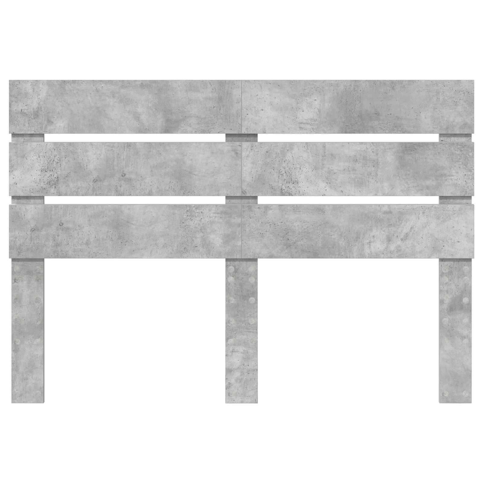 Tête de lit Gris béton Bois d'ingénierie - XIOS