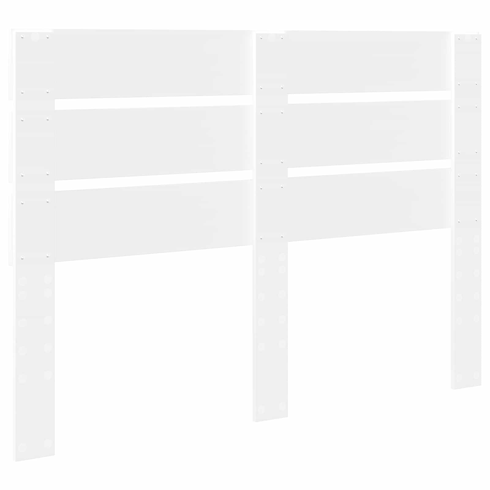 Tête de lit Blanc Bois d'ingénierie - XIOS
