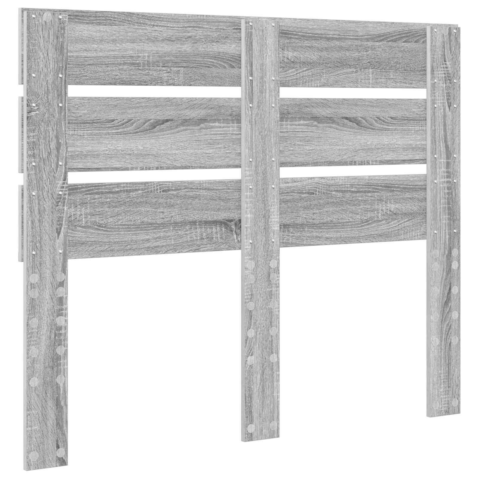 Tête de lit Gris Sonoma 135 cm Bois d'ingénierie - XIOS