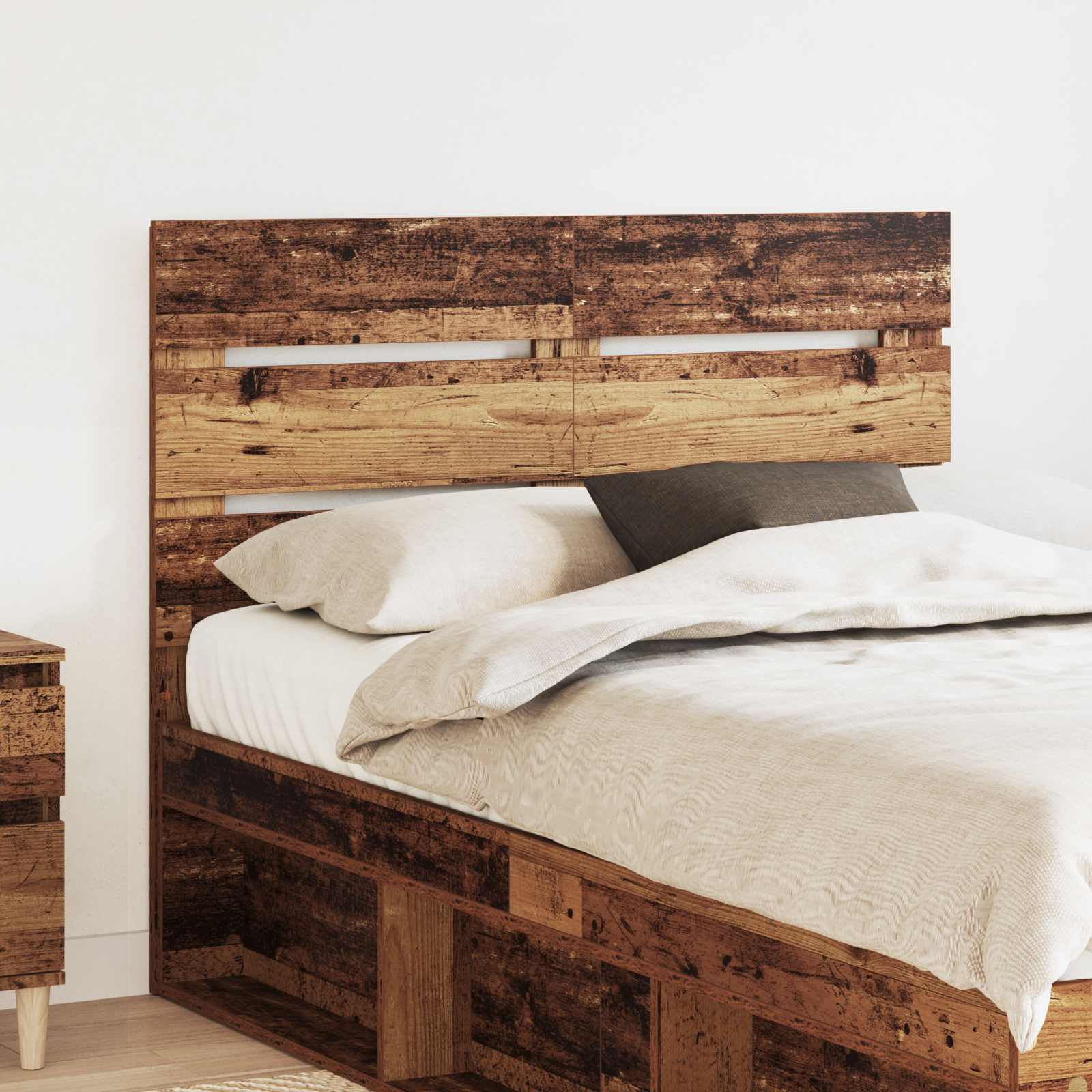 Tête de lit Bois ancien Bois d'ingénierie - XIOS