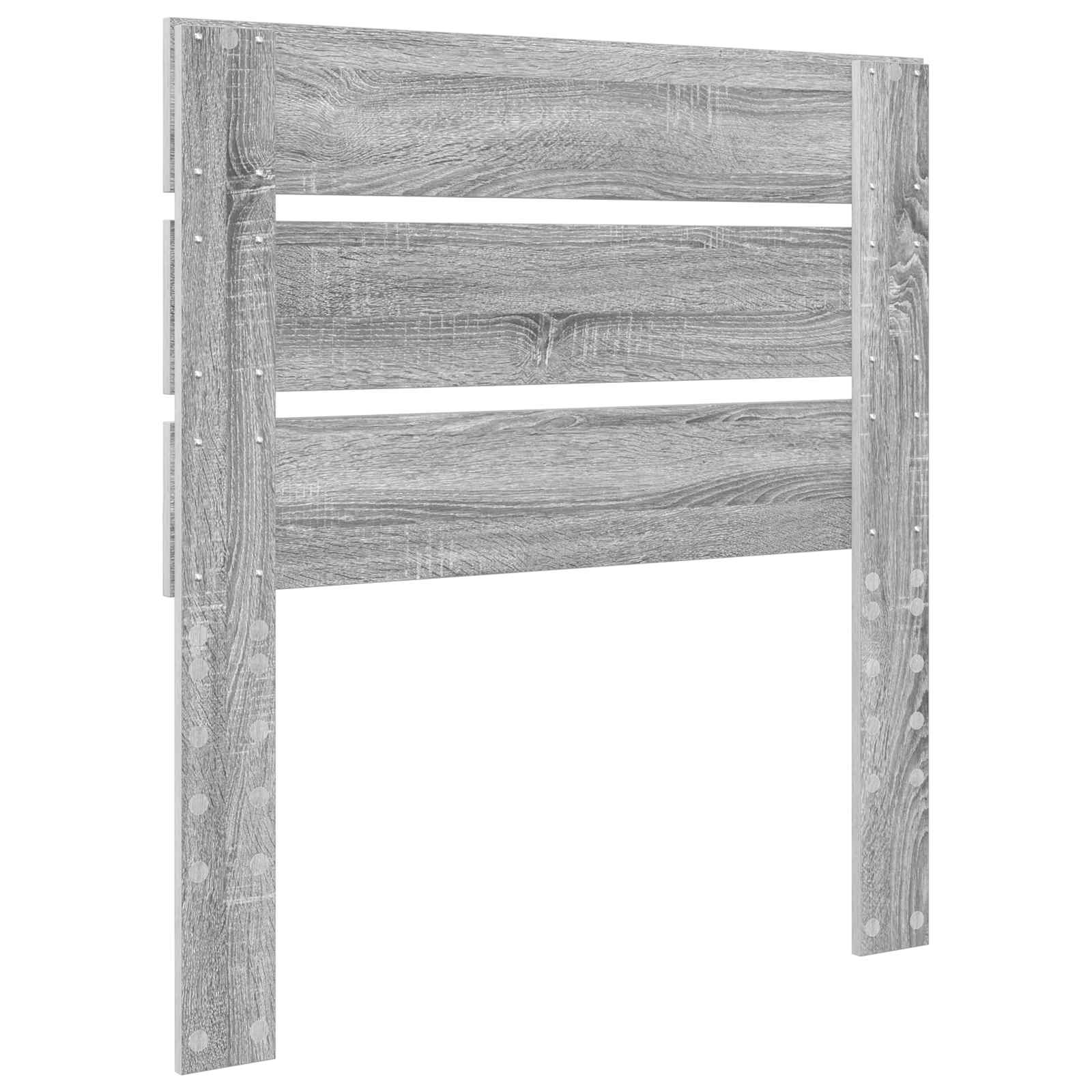 Tête de lit Gris Sonoma Bois d'ingénierie - XIOS