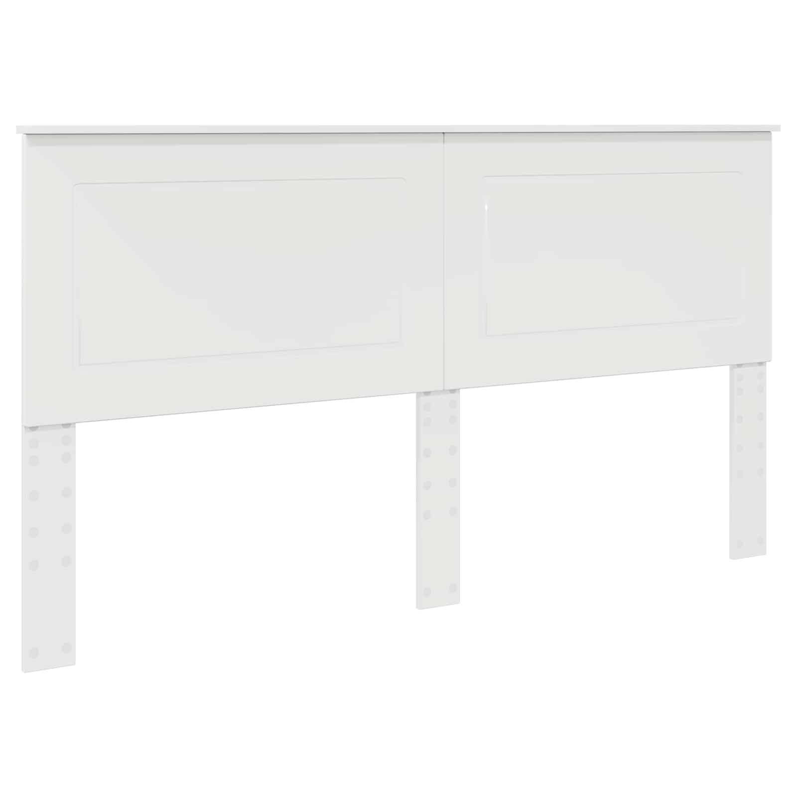Tête de lit Blanc brillant 200 cm Bois d'ingénierie - XIOS