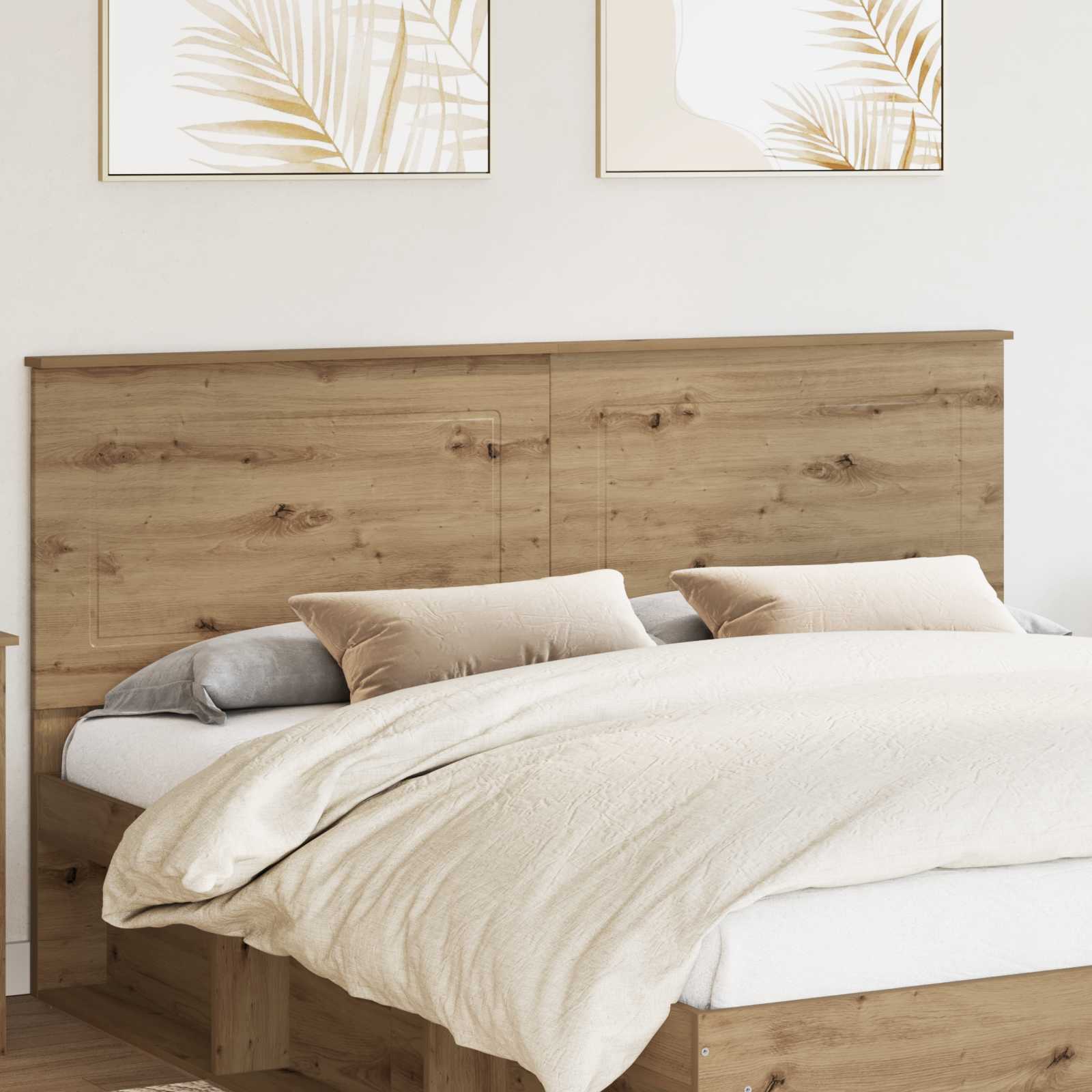 Tête de lit Chêne artisanal 200 cm Bois d'ingénierie - XIOS