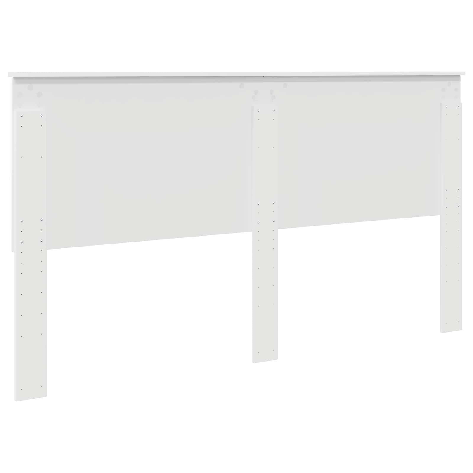 Tête de lit avec tête de lit Blanc 180 cm Bois d'ingénierie - XIOS