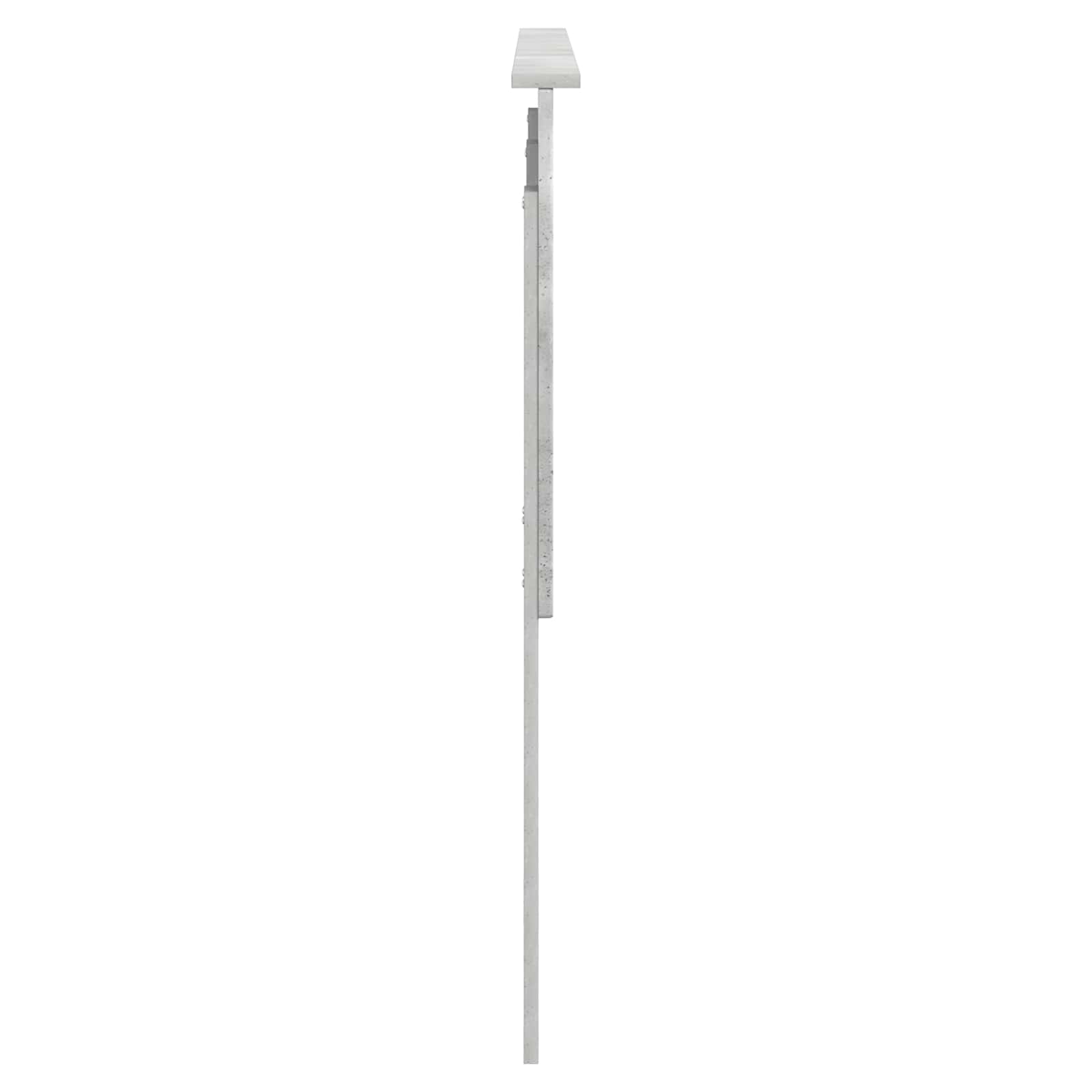 Tête de lit Gris béton 180 cm Bois d'ingénierie - XIOS