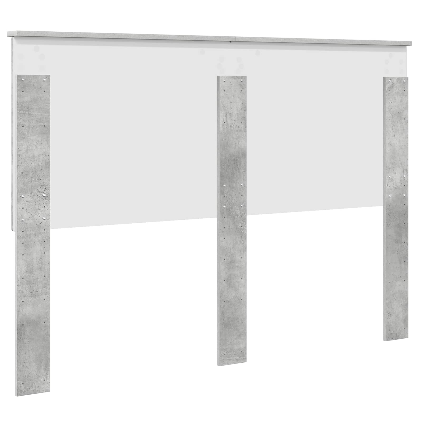 Tête de lit Gris béton 150 cm Bois d'ingénierie - XIOS