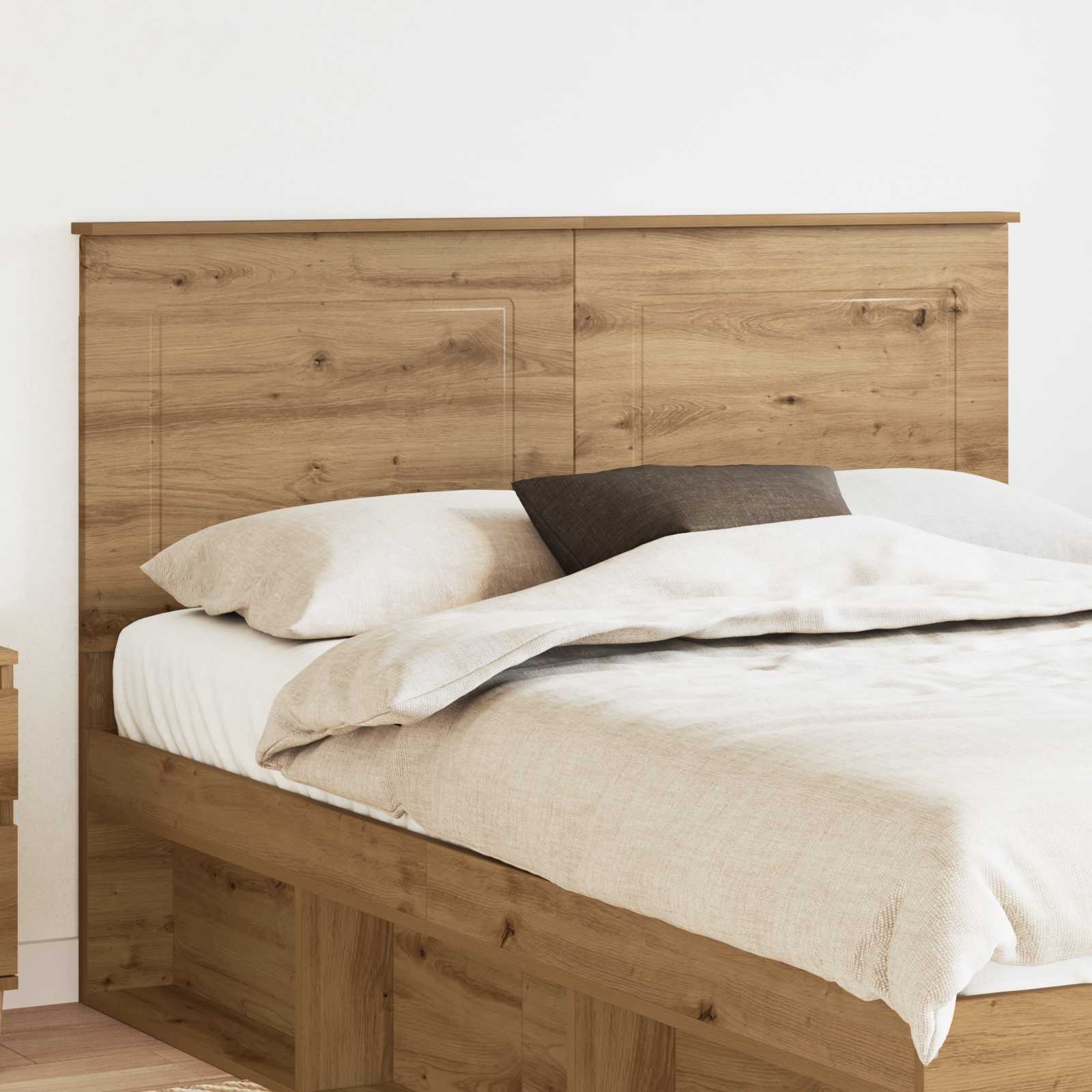 Tête de lit Chêne artisanal 150 cm Bois d'ingénierie - XIOS