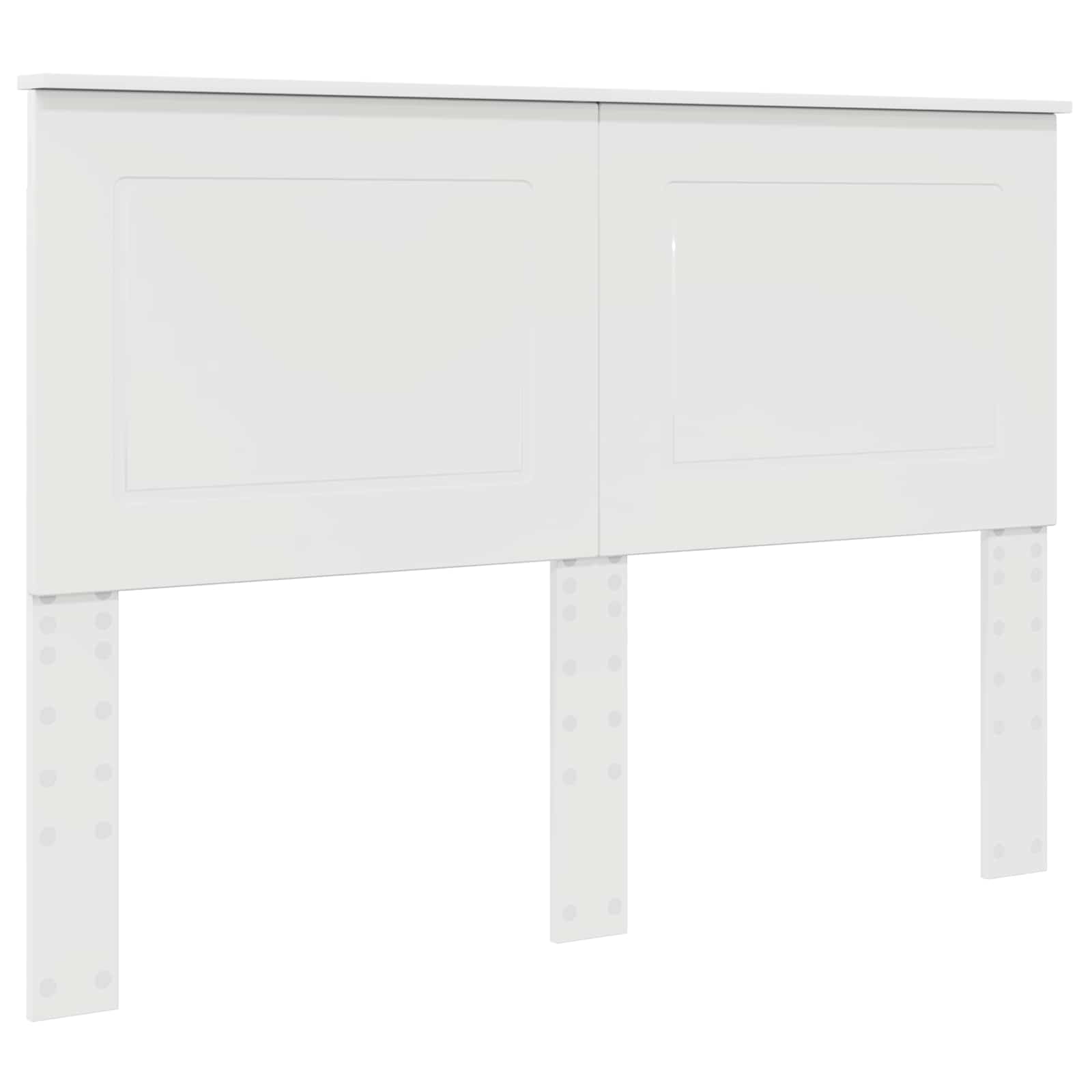 Tête de lit Blanc brillant 140 cm Bois d'ingénierie - XIOS