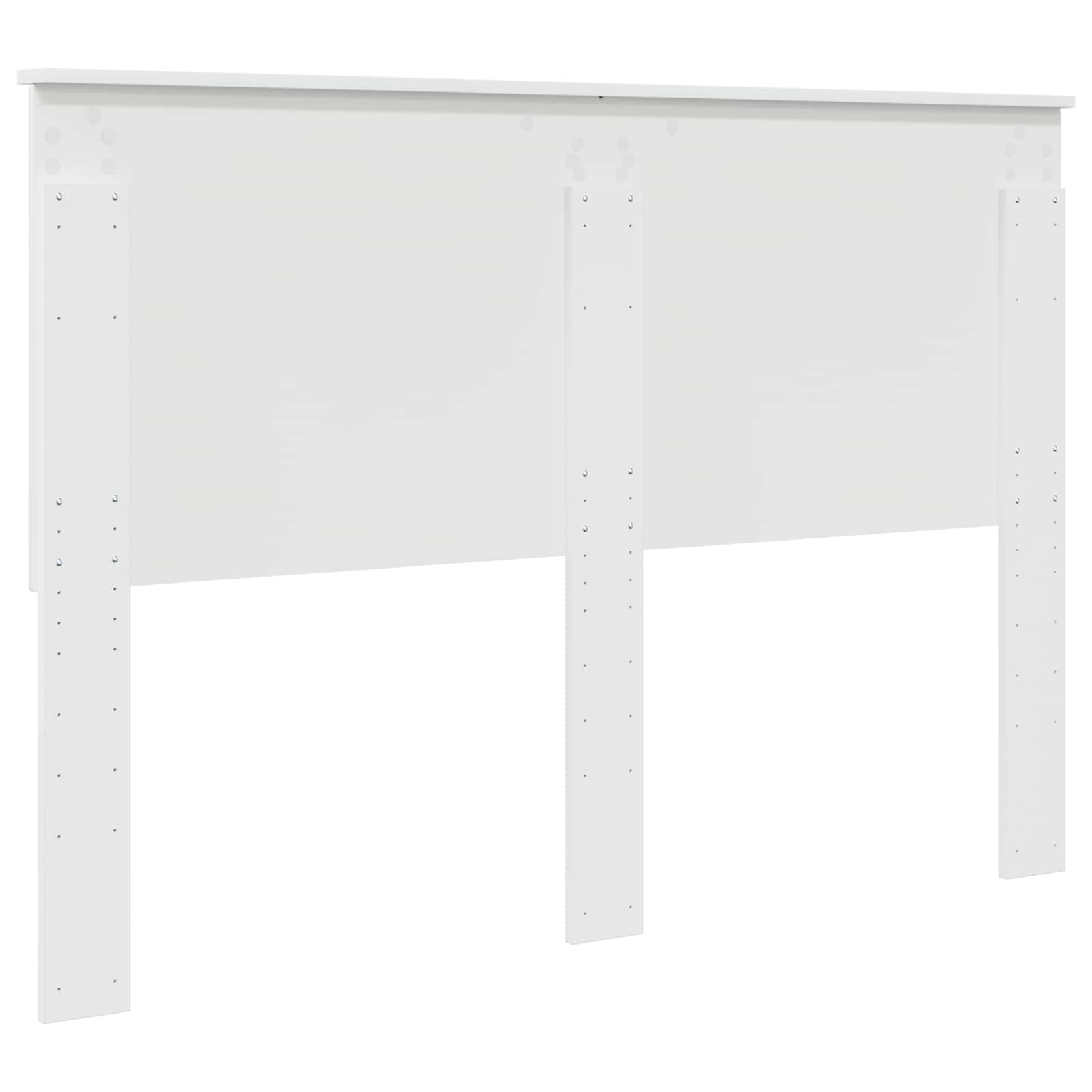 Tête de lit Blanc brillant 140 cm Bois d'ingénierie - XIOS