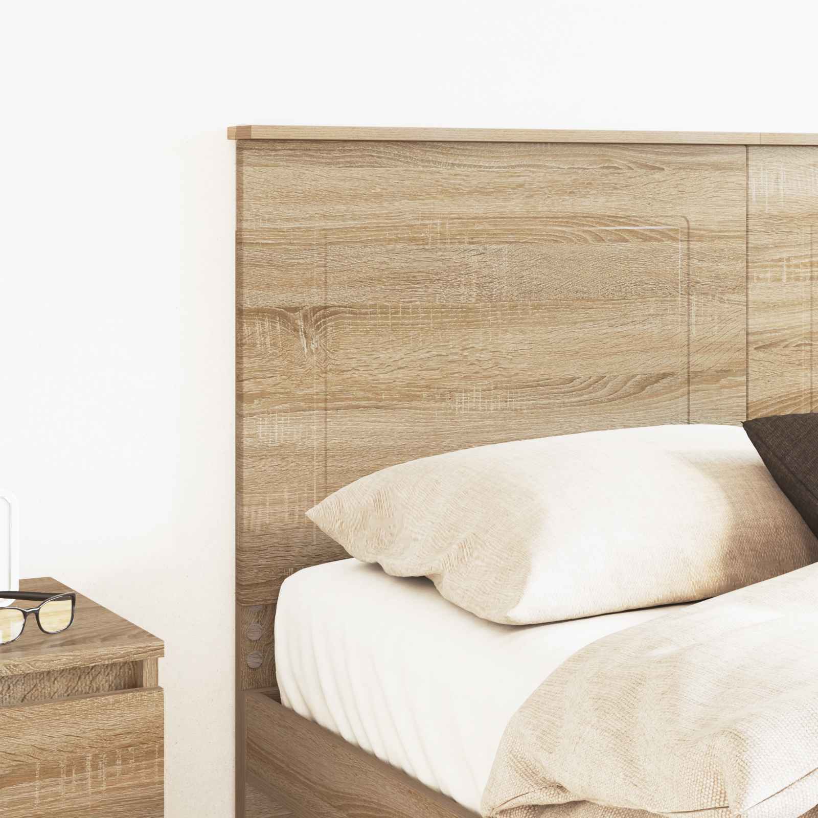 Tête de lit Chêne Sonoma 135 cm Bois d'ingénierie - XIOS
