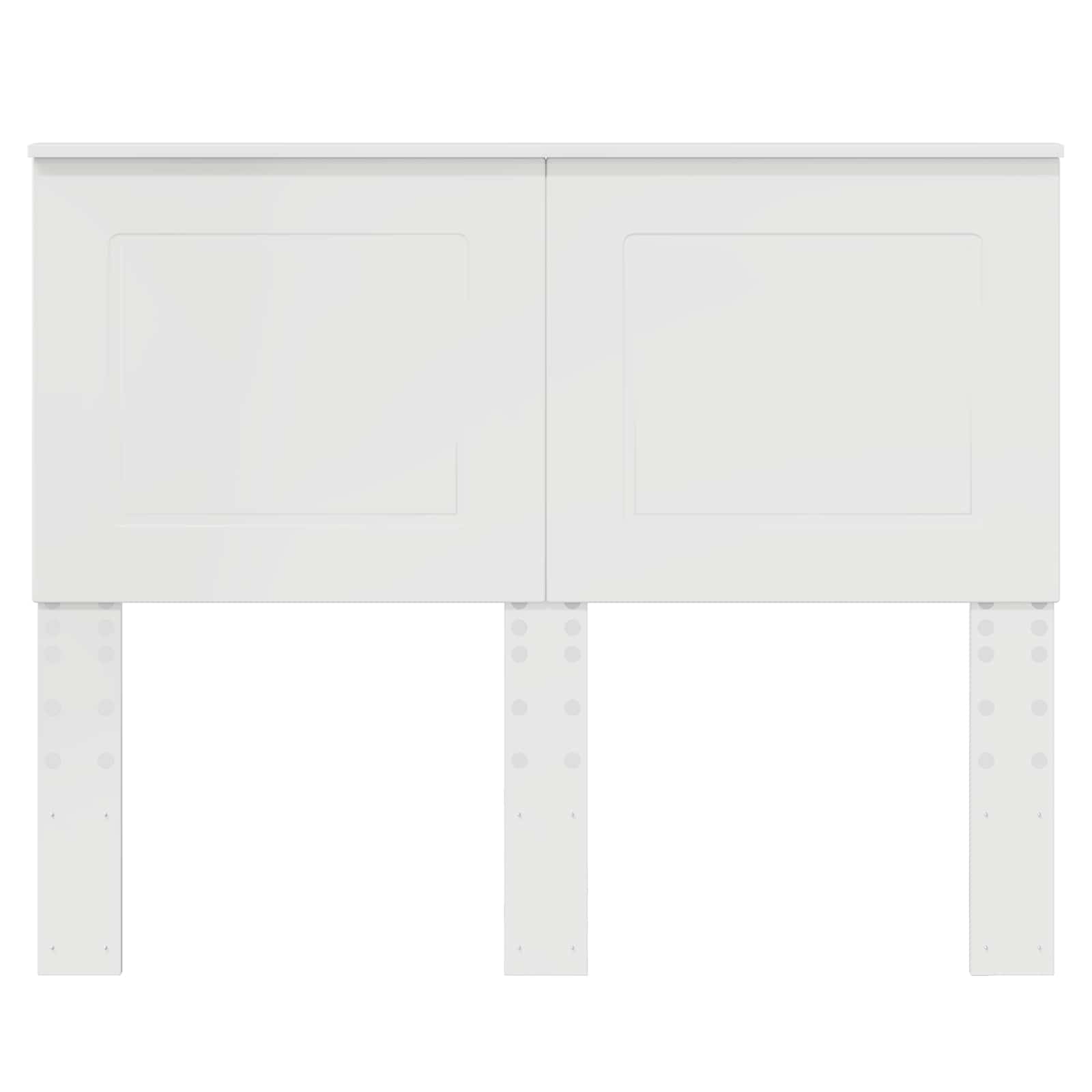 Tête de lit Blanc brillant 135 cm Bois d'ingénierie - XIOS