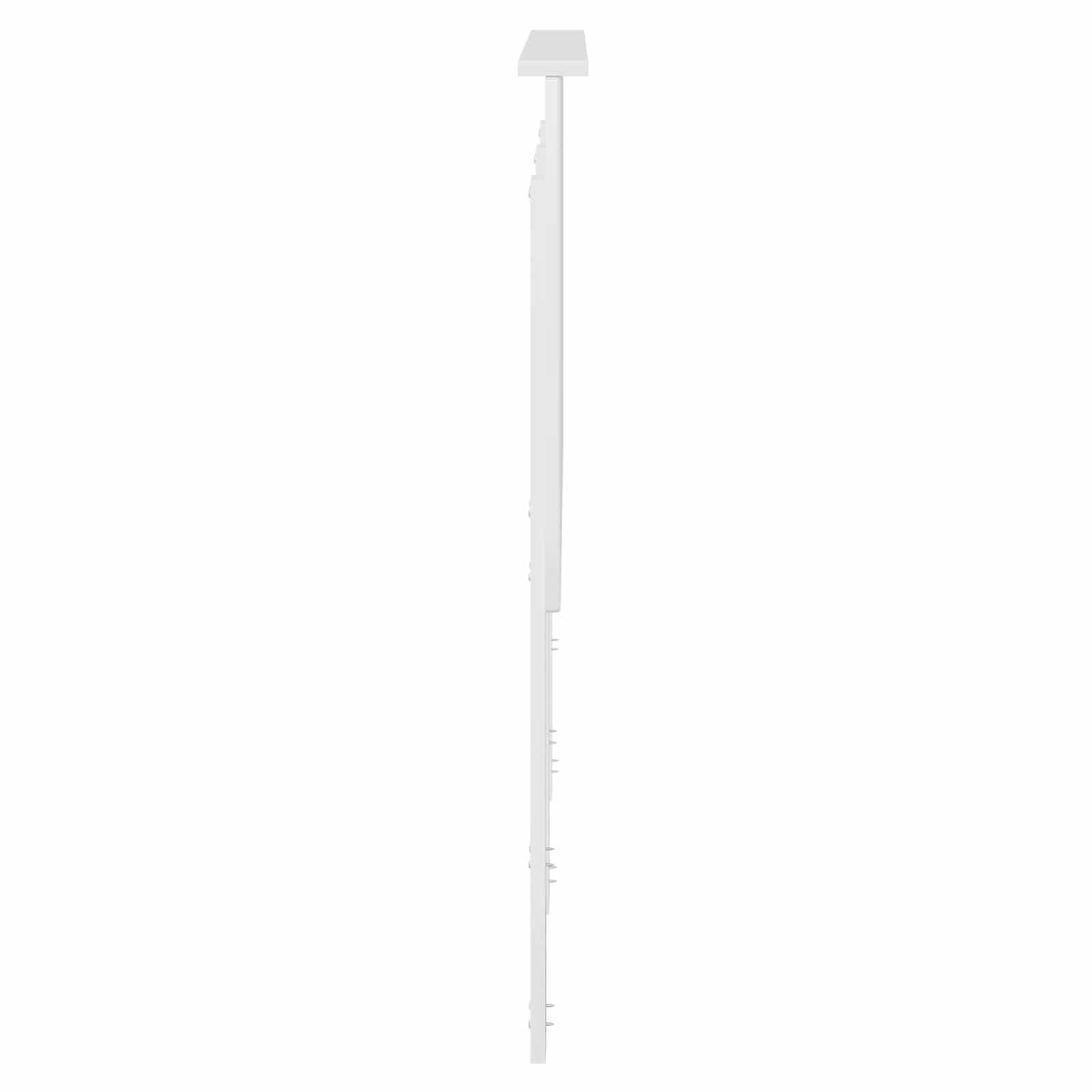 Tête de lit Blanc brillant 135 cm Bois d'ingénierie - XIOS