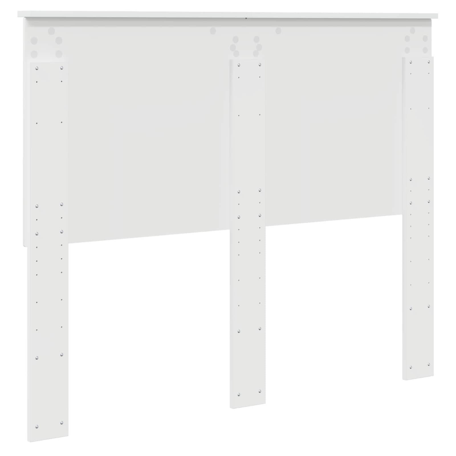 Tête de lit Blanc brillant 120 cm Bois d'ingénierie - XIOS