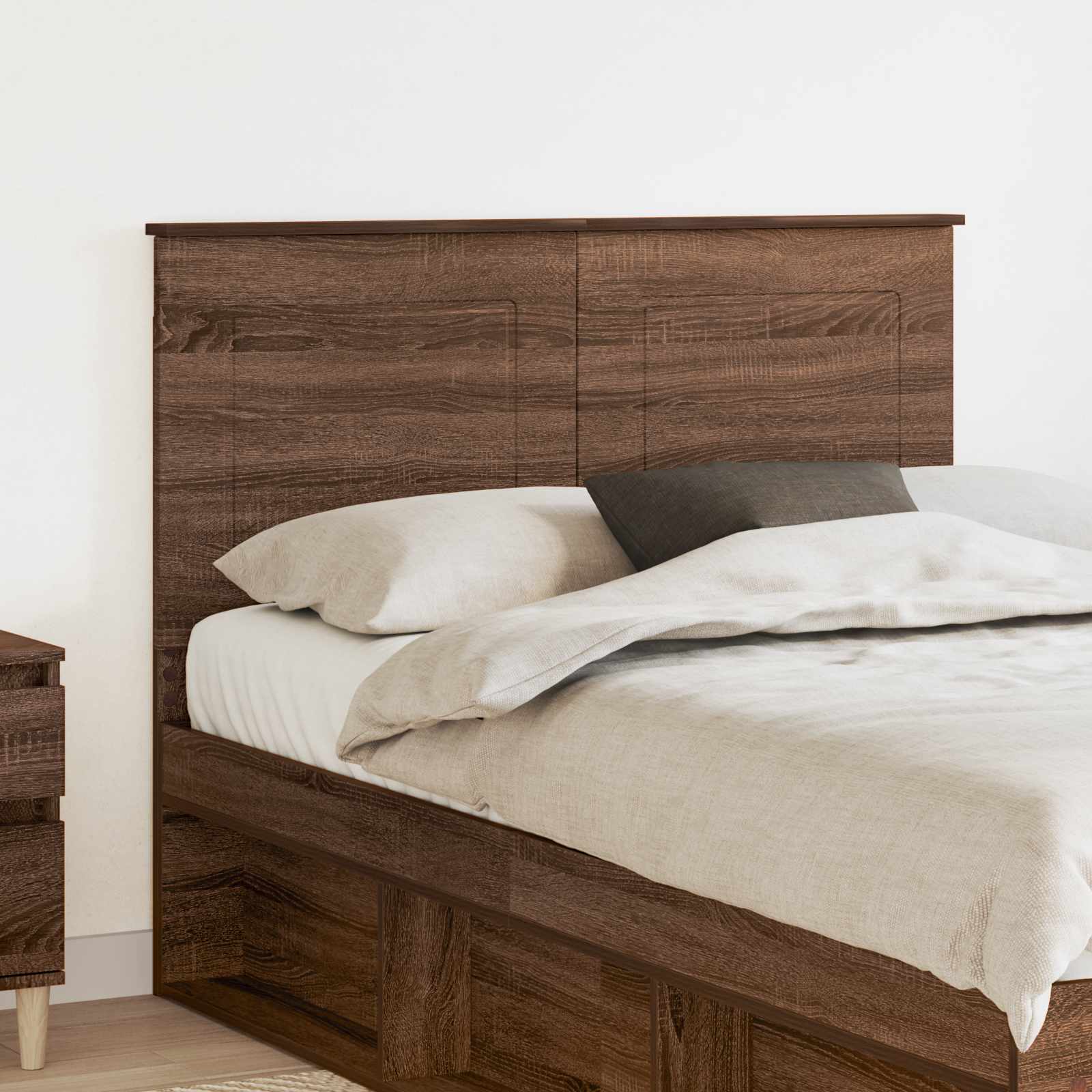 Tête de lit Chêne brun 120 cm Bois d'ingénierie - XIOS