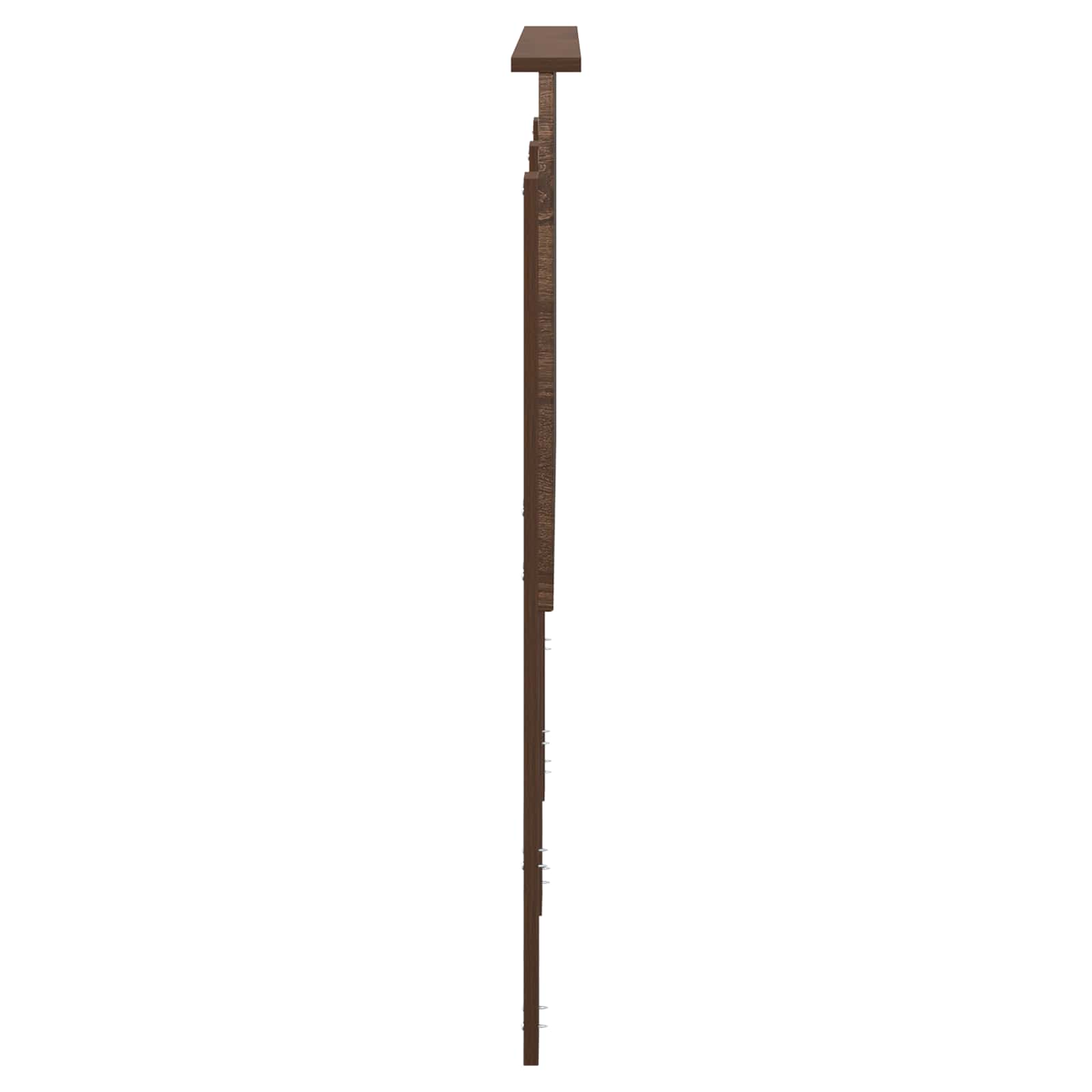 Tête de lit Chêne brun 120 cm Bois d'ingénierie - XIOS