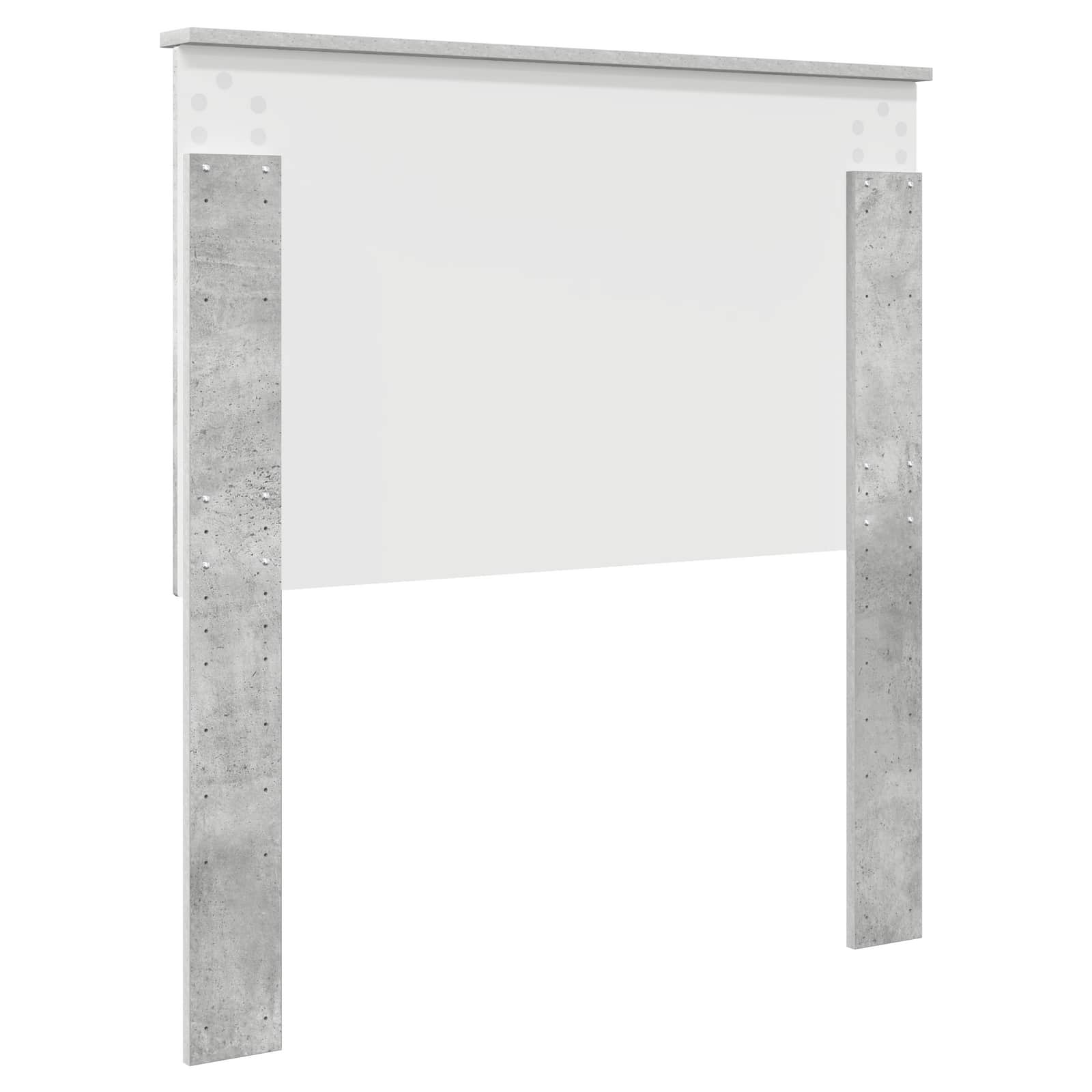 Tête de lit Gris béton 100 cm Bois d'ingénierie - XIOS