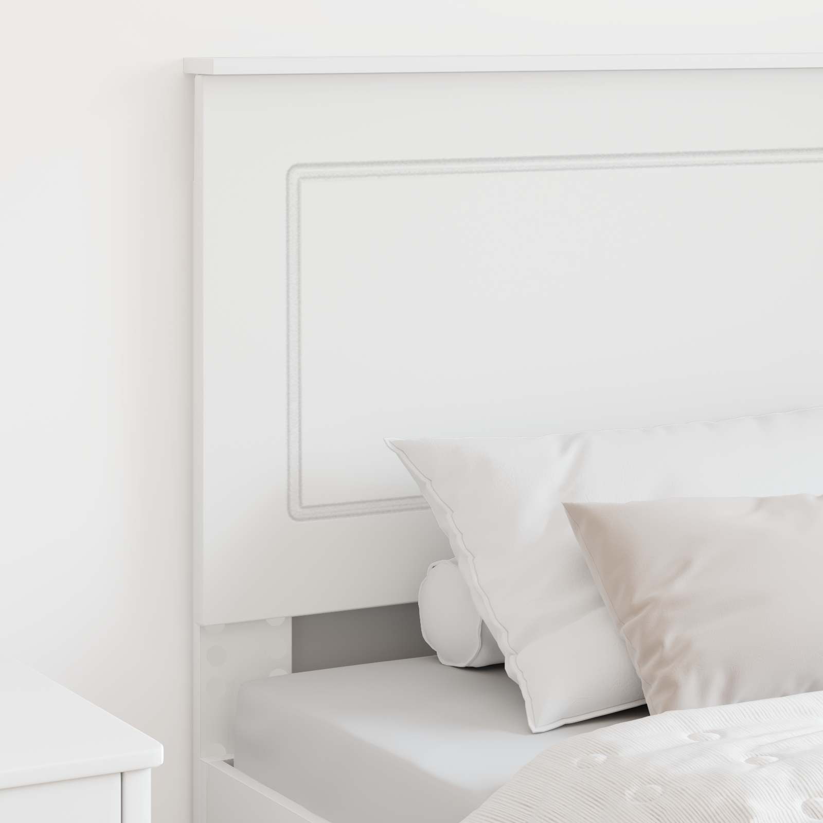 Tête de lit Blanc 100 cm Bois d’ingénierie - XIOS