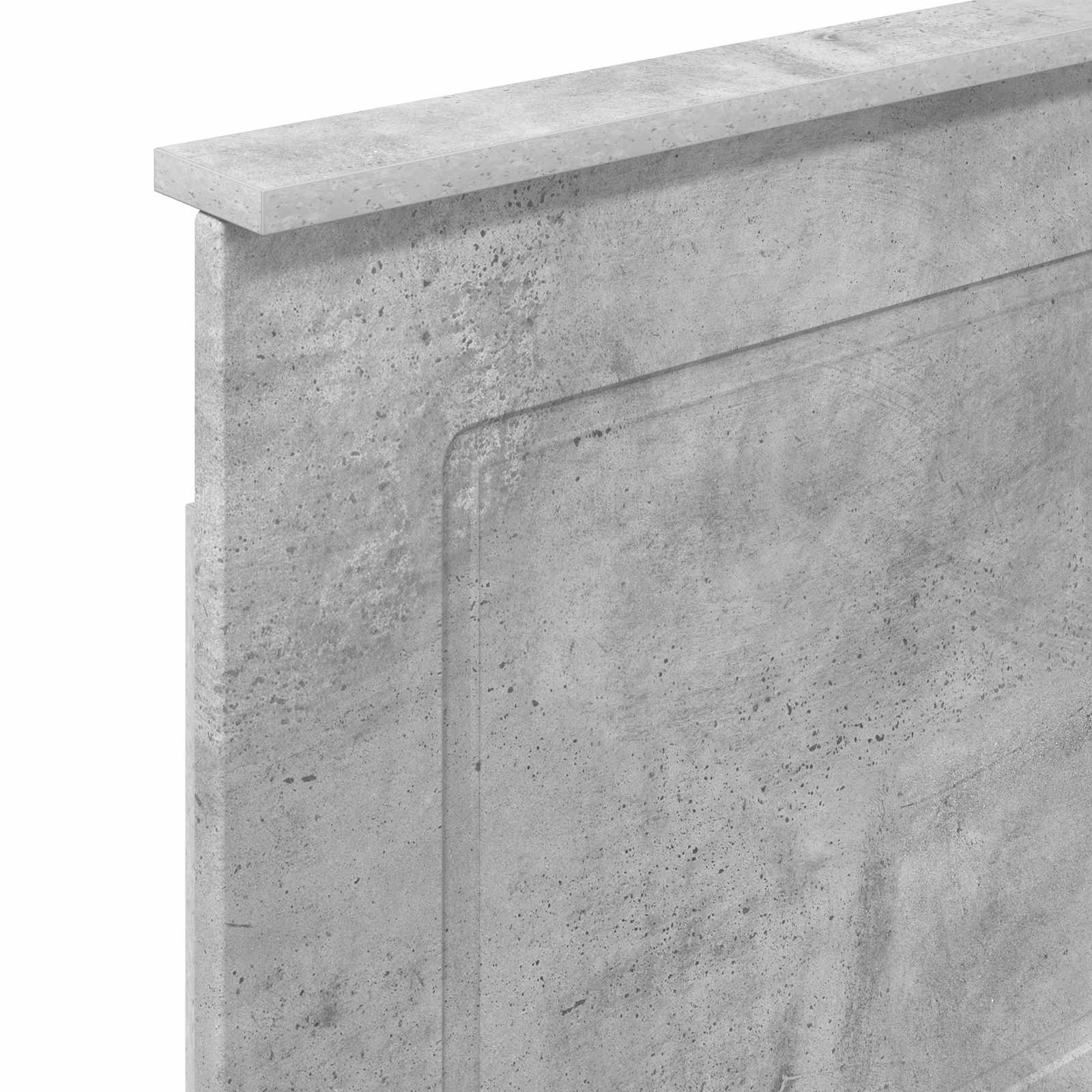 Tête de lit Gris Béton 100 cm Bois d’ingénierie - XIOS