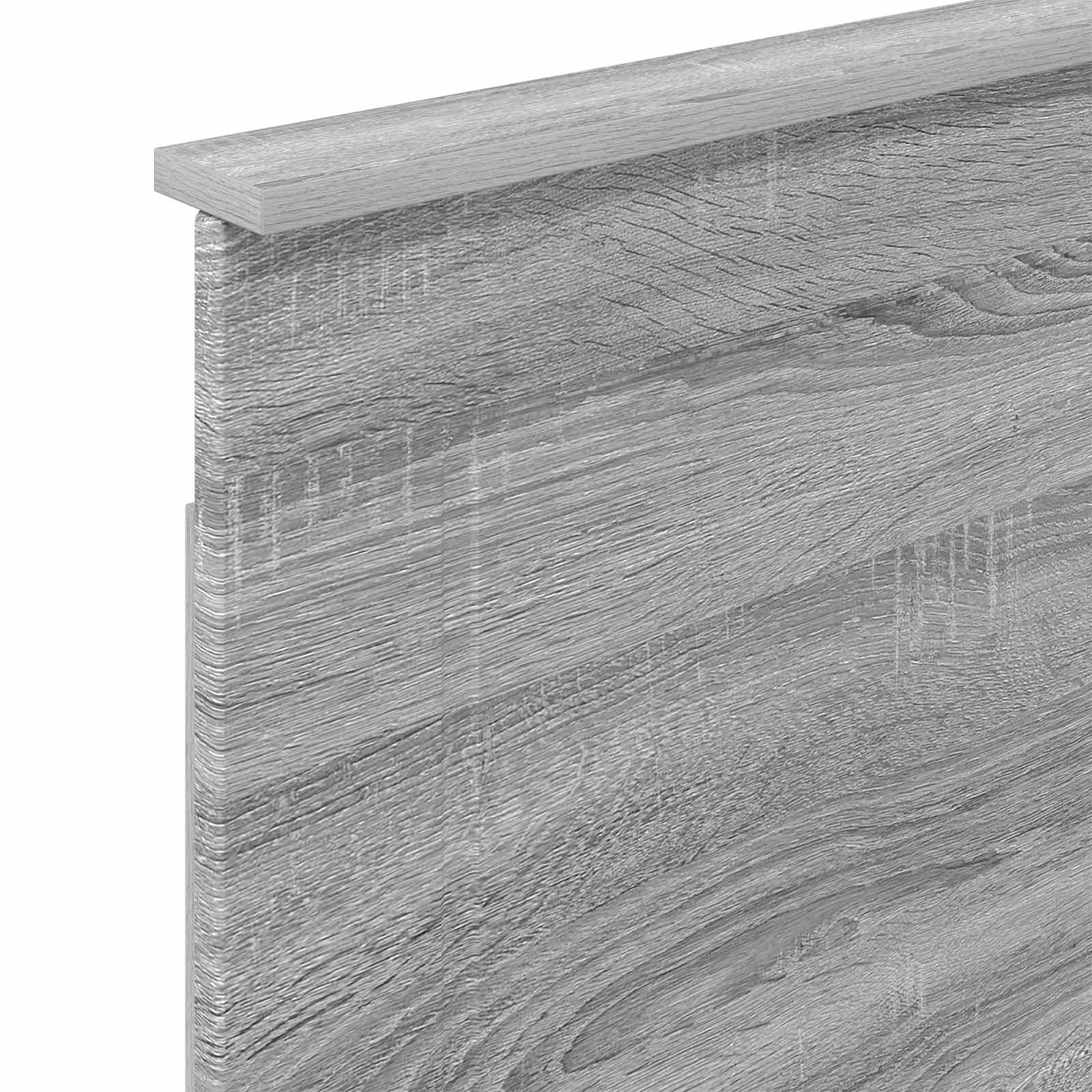 Tête de lit Gris Sonoma 90 cm Bois d'ingénierie - XIOS