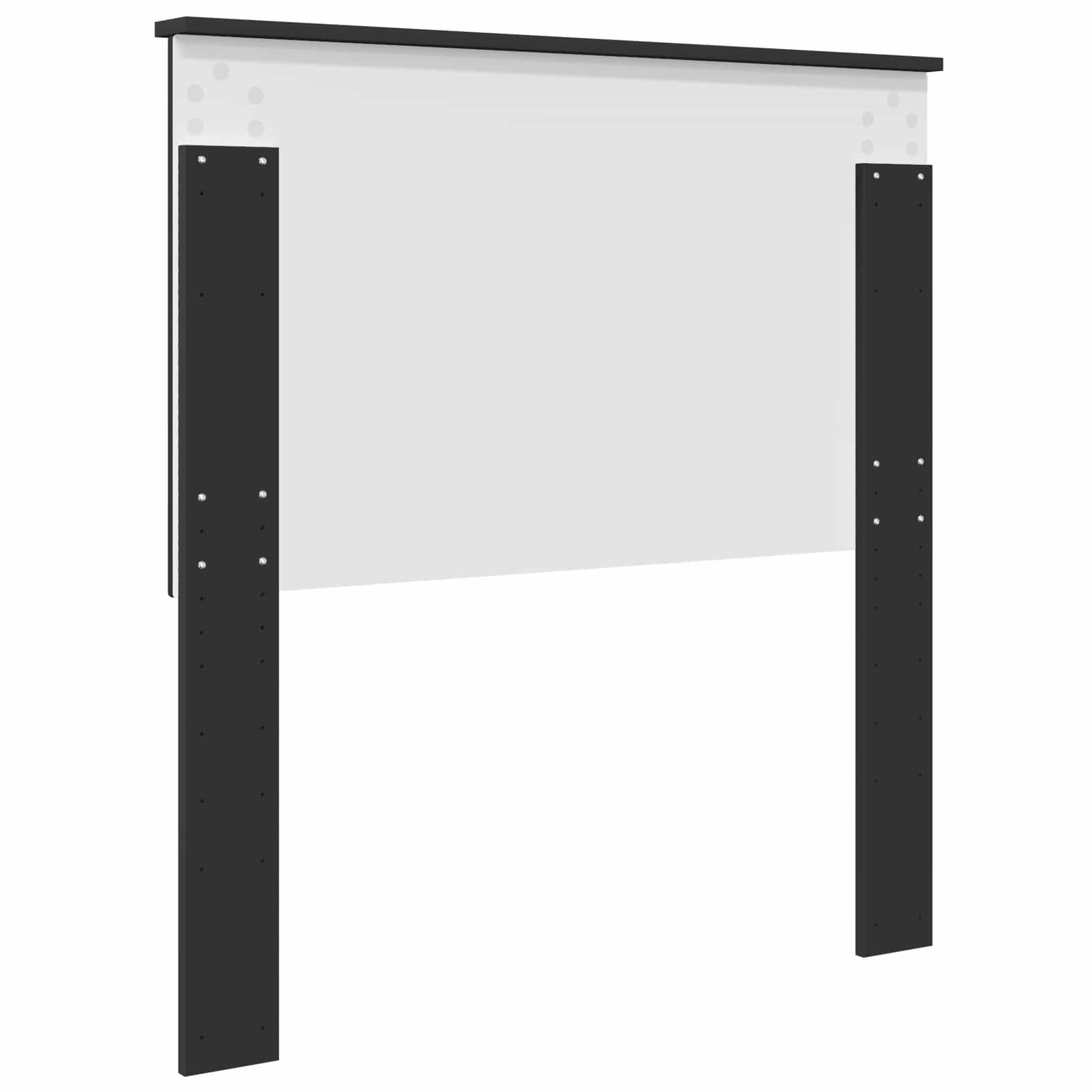 Tête de lit avec tête de lit Chêne noir 80 cm Bois d'ingénierie - XIOS