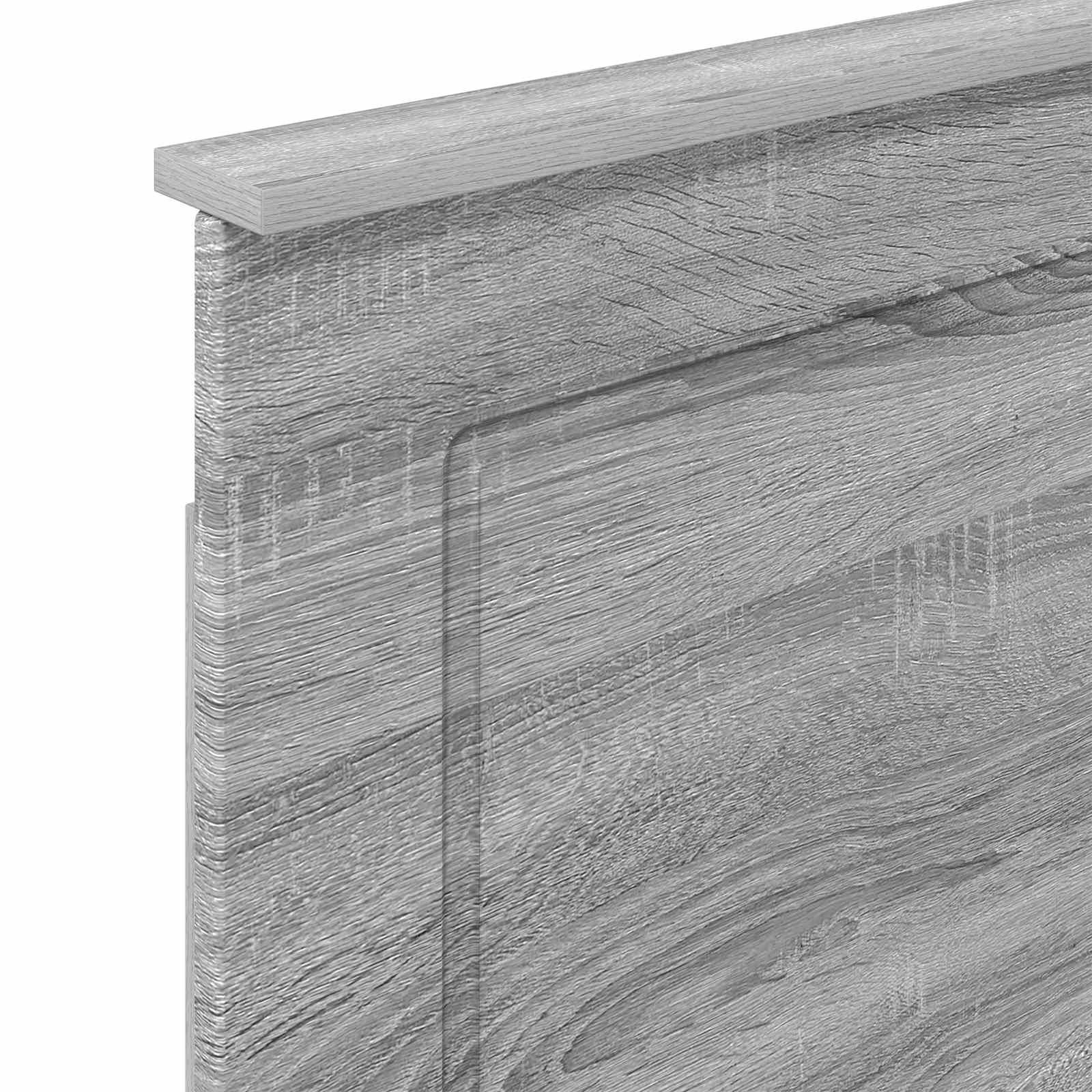 Tête de lit Gris Sonoma 100 cm Bois d’ingénierie - XIOS