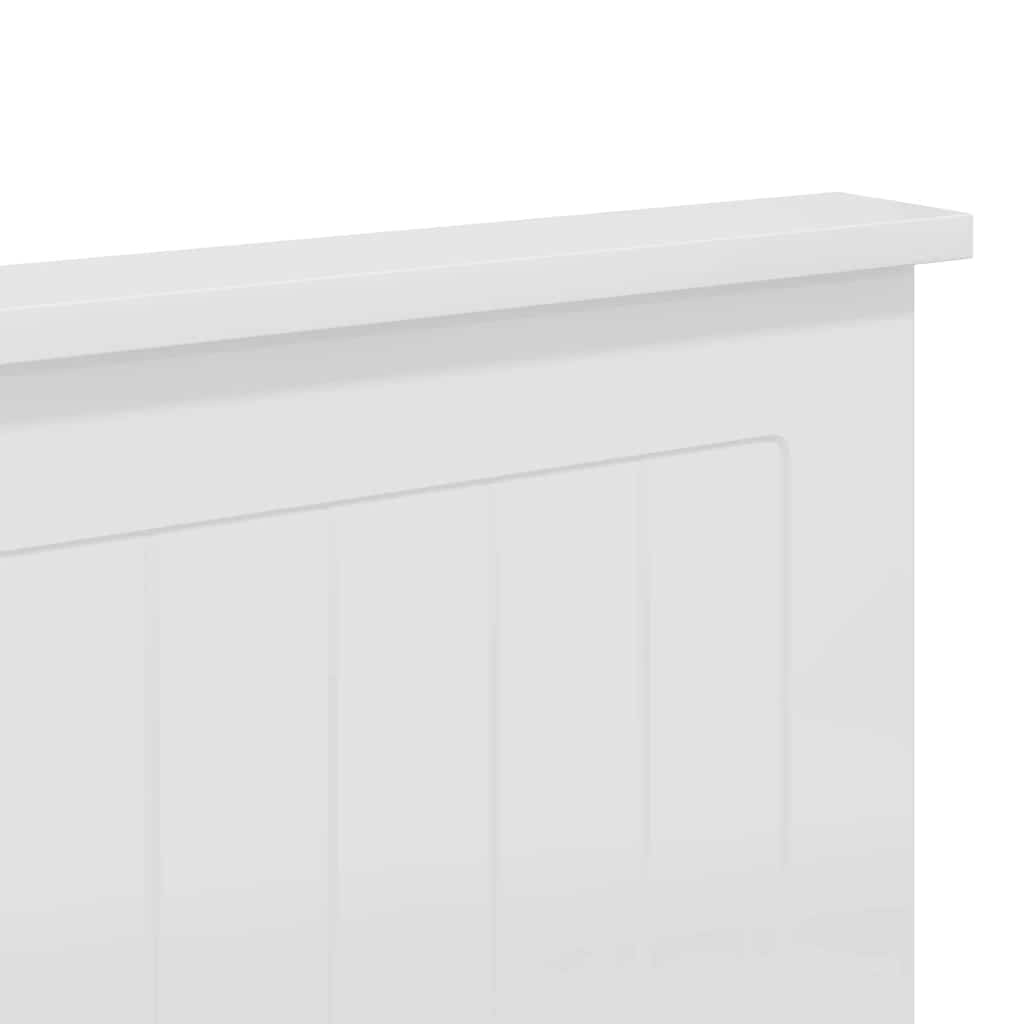 Tête de lit avec tête de lit Blanc 200 cm Bois d'ingénierie - XIOS