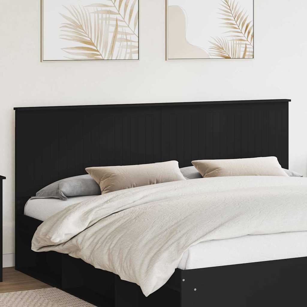 Tête de lit Chêne noir 200 cm Bois d'ingénierie - XIOS