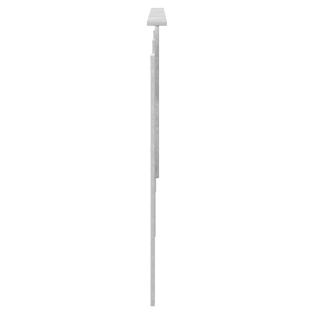 Tête de lit Gris béton 200 cm Bois d'ingénierie - XIOS
