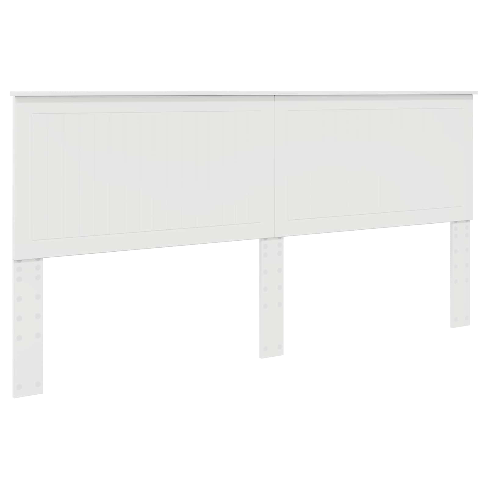 Tête de lit Blanc Brillant 200 cm Bois d'ingénierie - XIOS