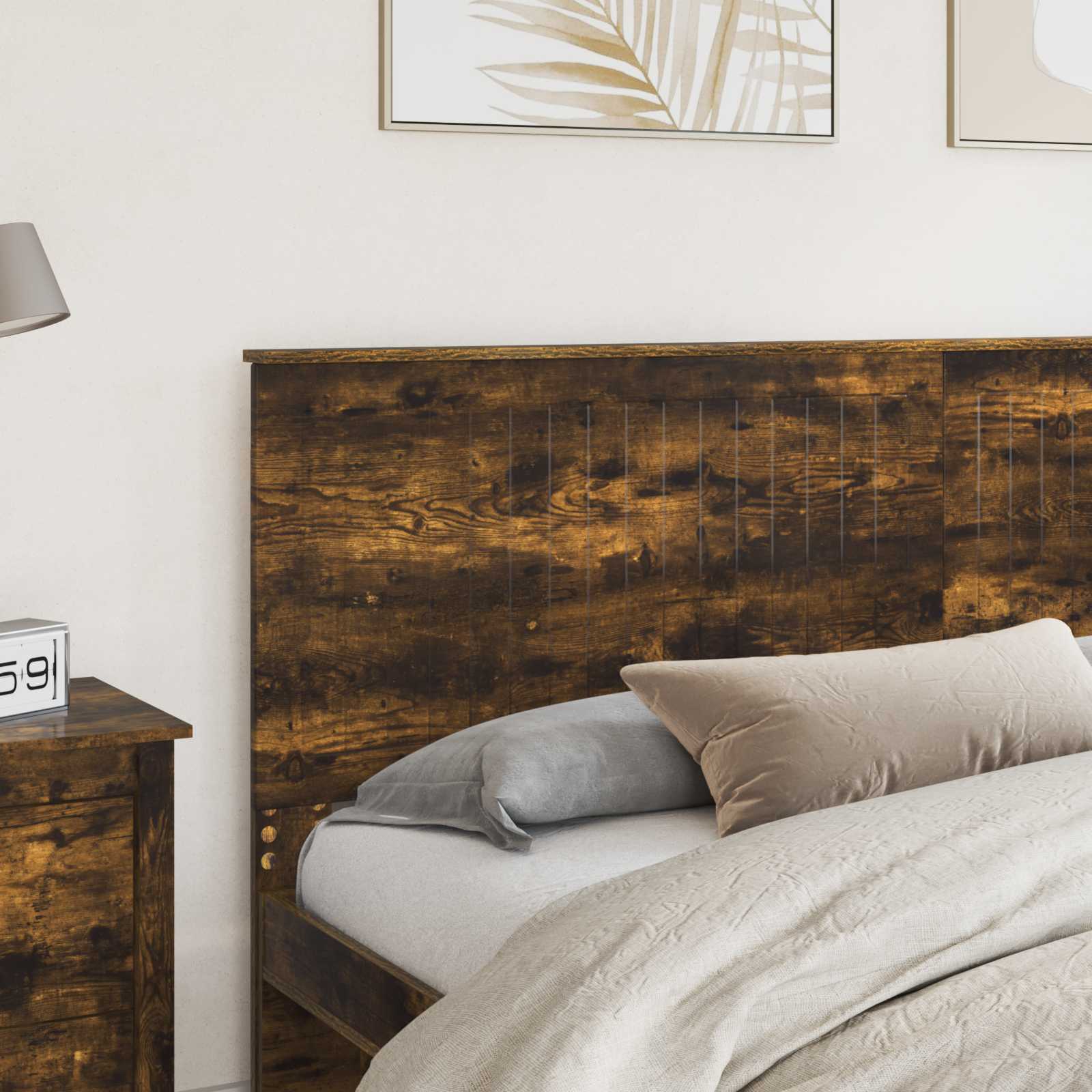 Tête de lit Chêne fumé 200 cm Bois d'ingénierie - XIOS