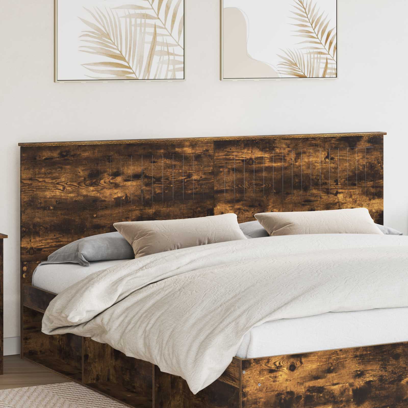 Tête de lit Chêne fumé 200 cm Bois d'ingénierie - XIOS