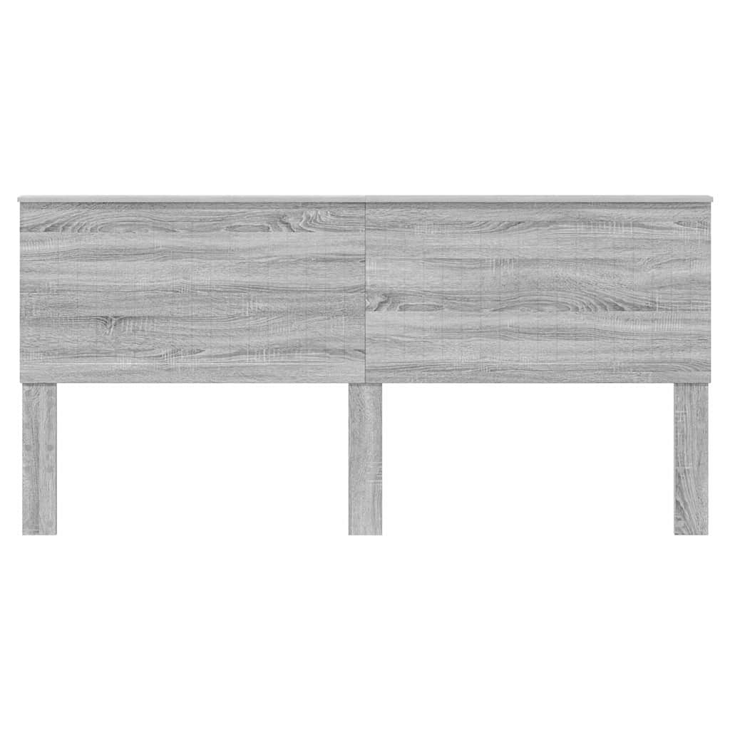 Tête de lit Gris Sonoma 200 cm Bois d'ingénierie - XIOS