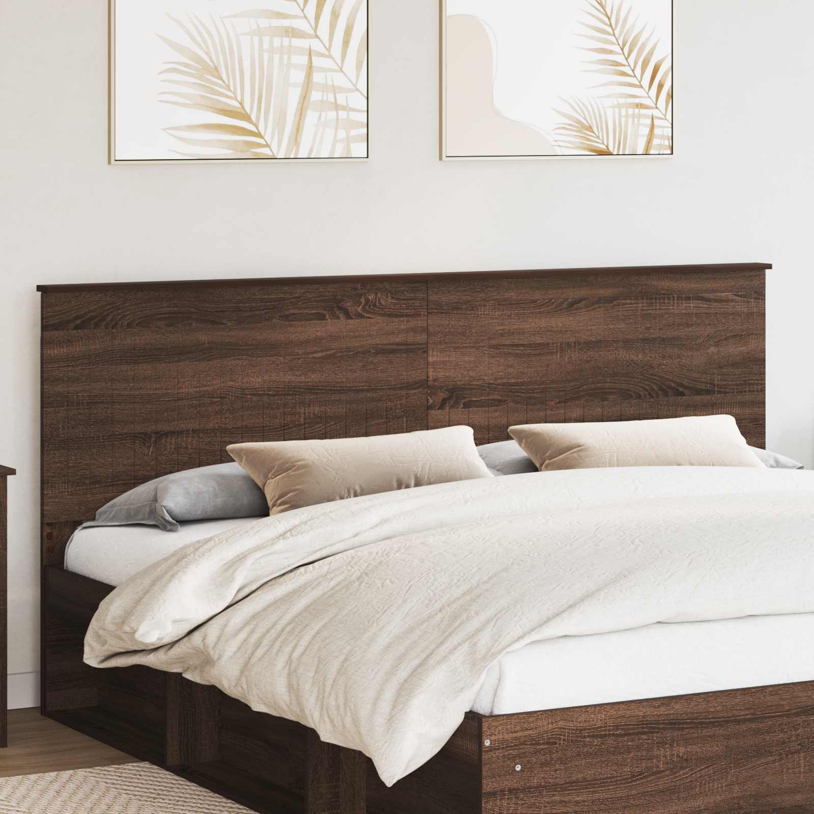 Tête de lit Chêne brun 200 cm Bois d'ingénierie - XIOS