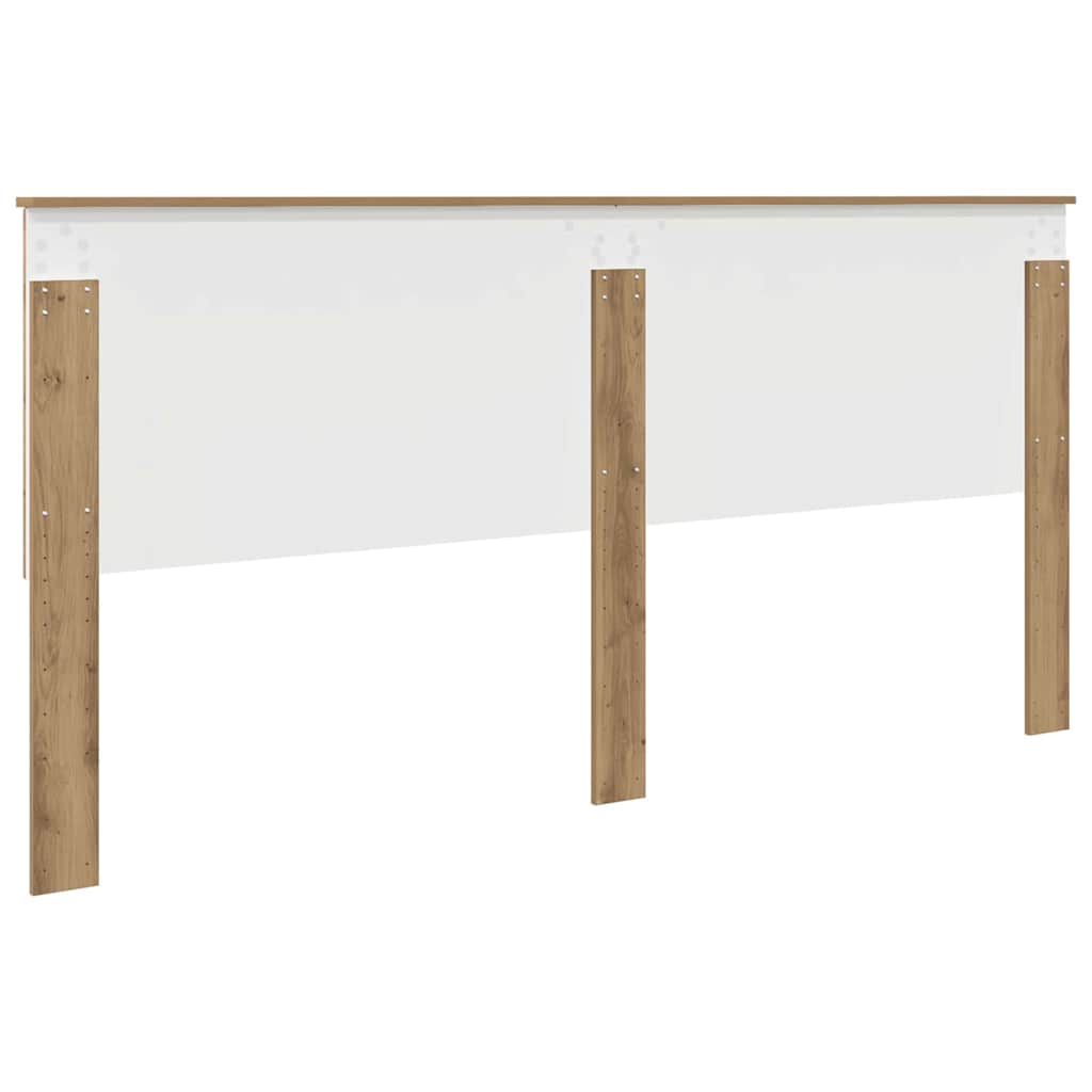 Tête de lit Chêne artisanal 200 cm Bois d'ingénierie - XIOS
