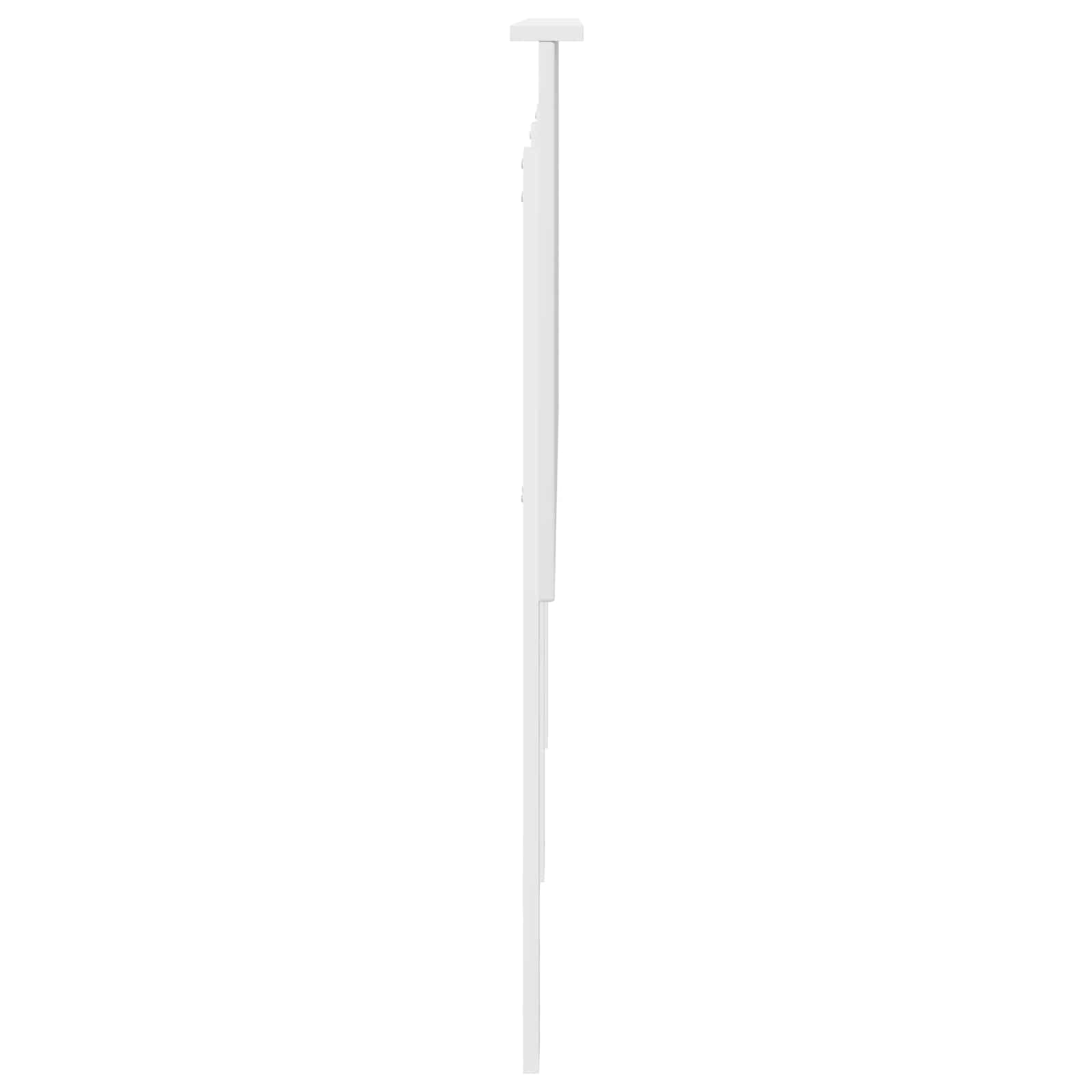 Tête de lit avec tête de lit Blanc 160 cm Bois d'ingénierie - XIOS
