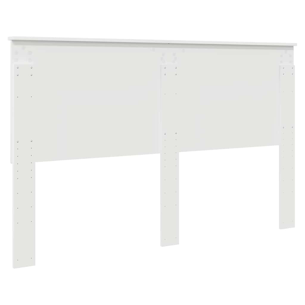 Tête de lit Blanc Brillant 160 cm Bois d'ingénierie - XIOS