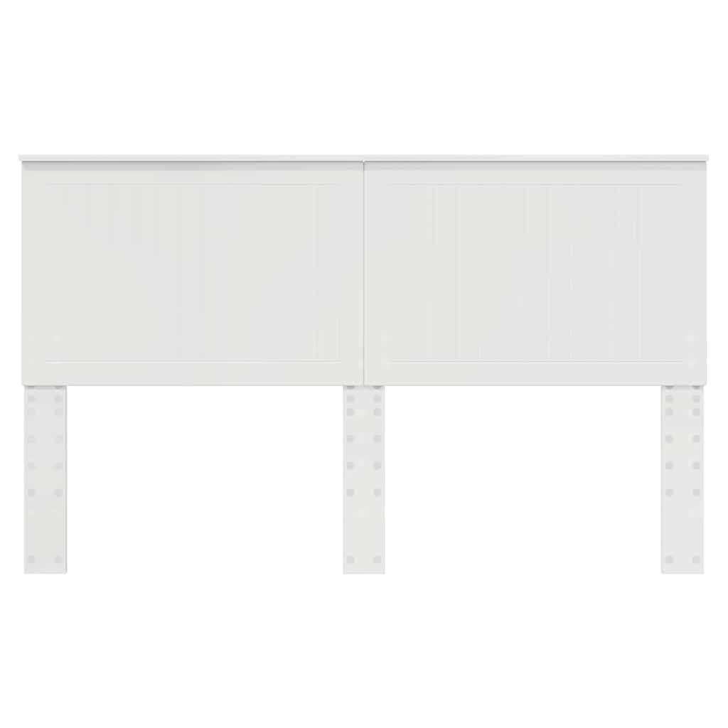 Tête de lit Blanc Brillant 160 cm Bois d'ingénierie - XIOS