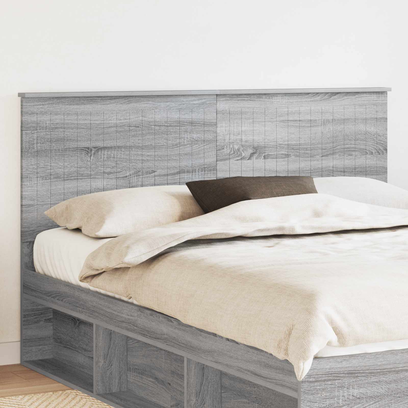 Tête de lit Gris Sonoma 160 cm Bois d'ingénierie - XIOS