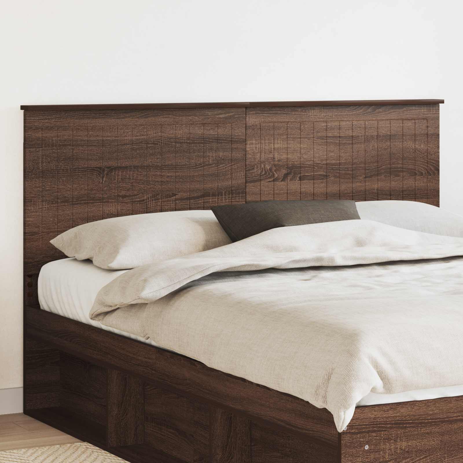 Tête de lit Chêne brun 160 cm Bois d'ingénierie - XIOS