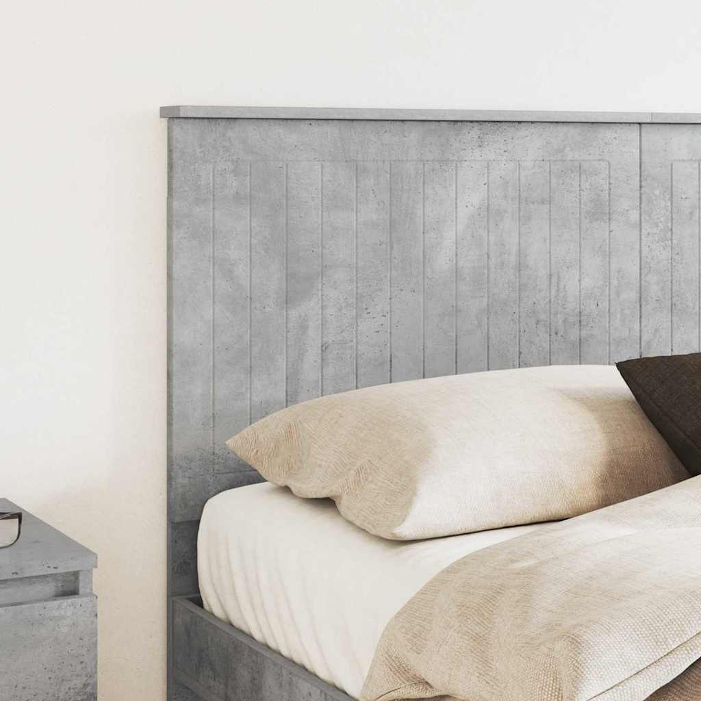 Tête de lit Gris béton 150 cm Bois d'ingénierie - XIOS