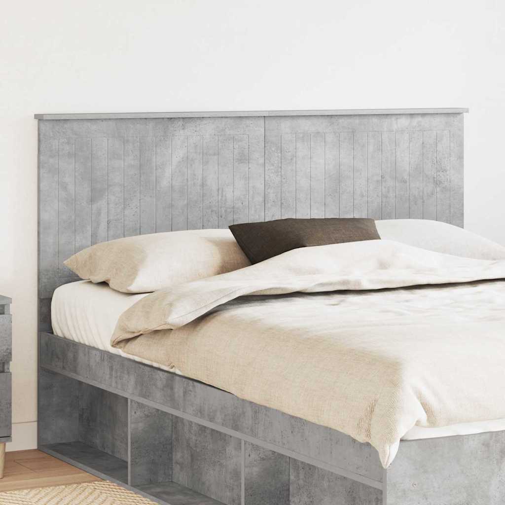 Tête de lit Gris béton 150 cm Bois d'ingénierie - XIOS
