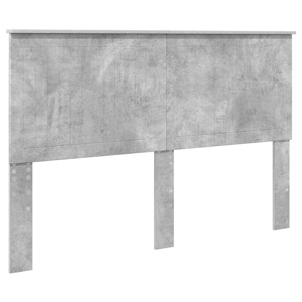 Tête de lit Gris béton 150 cm Bois d'ingénierie - XIOS