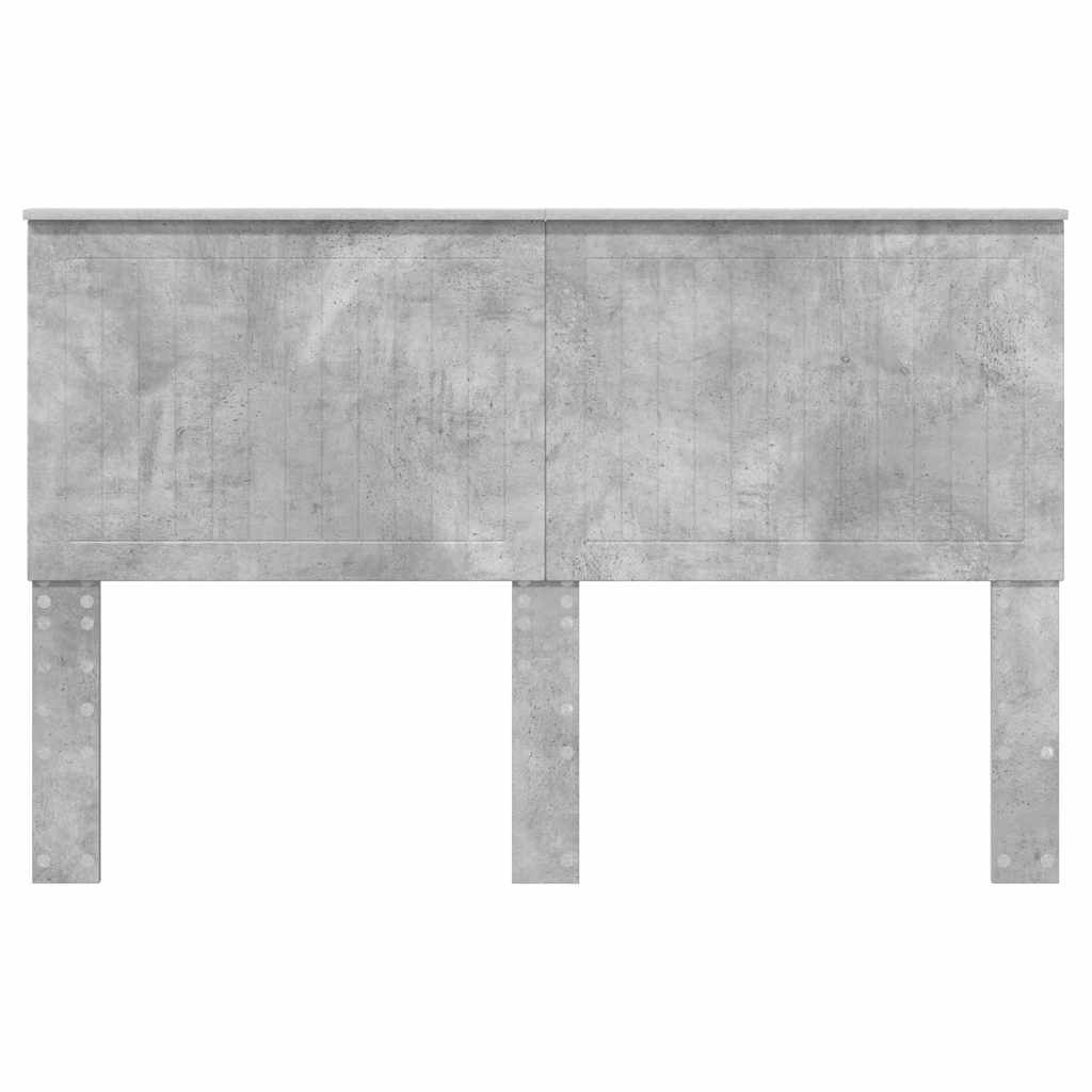Tête de lit Gris béton 150 cm Bois d'ingénierie - XIOS