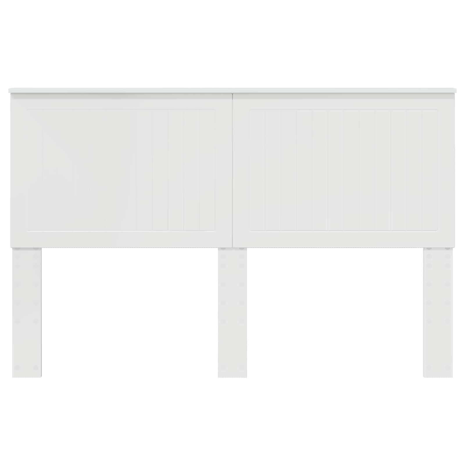 Tête de lit Blanc Brillant 150 cm Bois d'ingénierie - XIOS