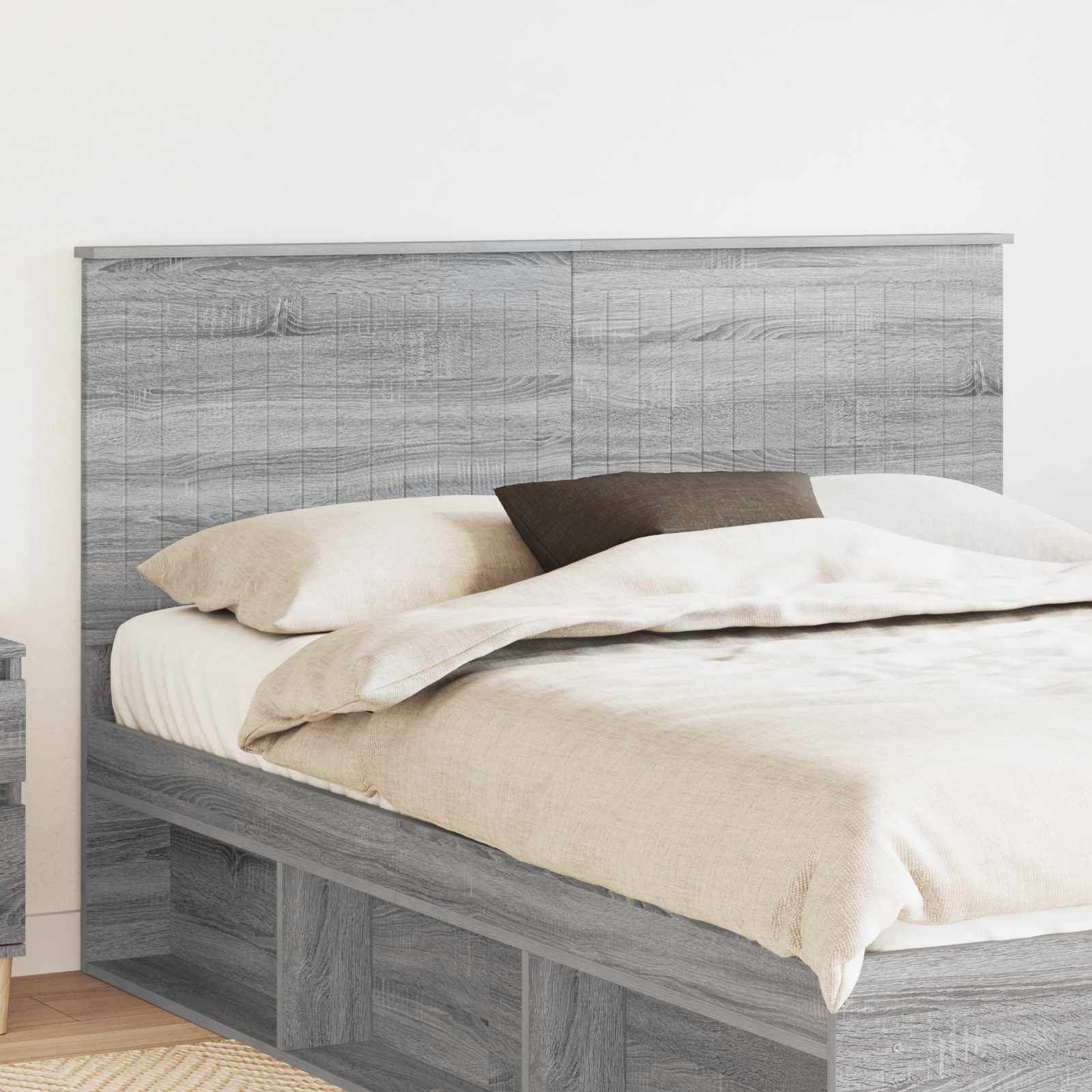 Tête de lit Gris Sonoma 150 cm Bois d'ingénierie - XIOS