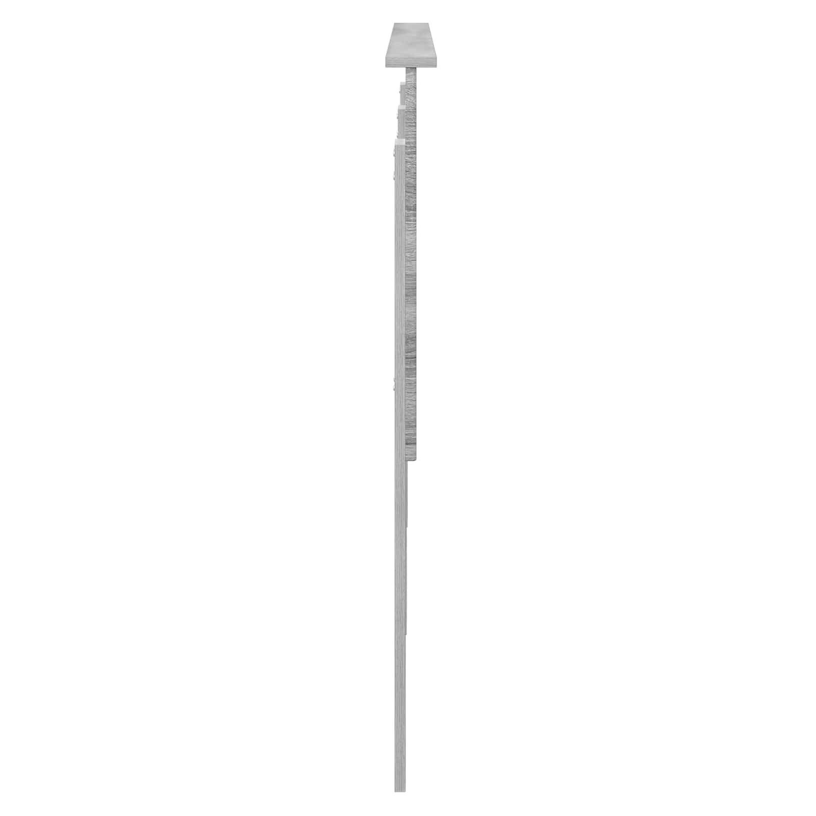 Tête de lit Gris Sonoma 150 cm Bois d'ingénierie - XIOS