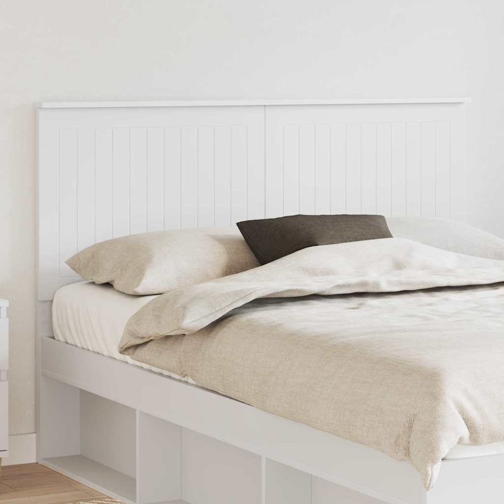Tête de lit avec tête de lit Blanc 140 cm Bois d'ingénierie - XIOS